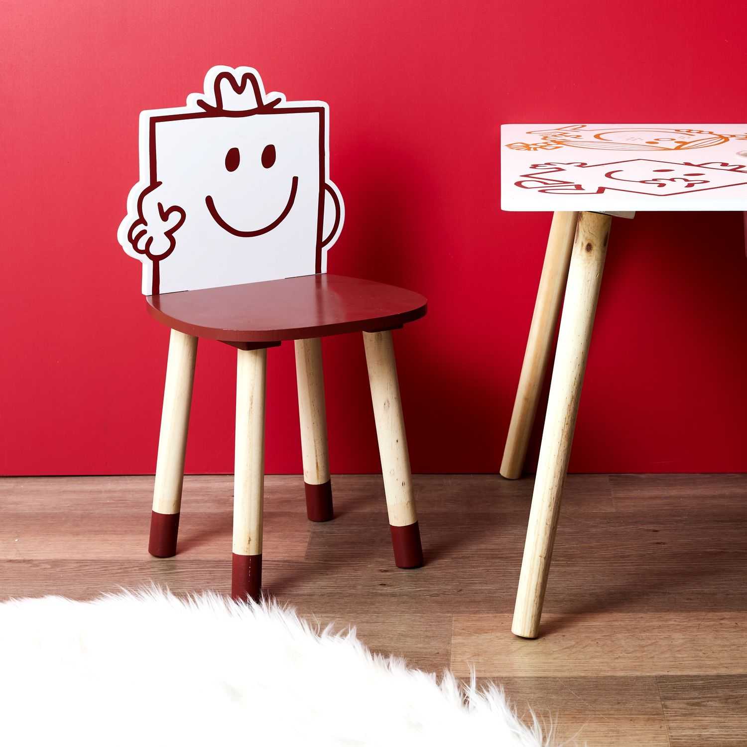 Chaise enfant Monsieur Costaud