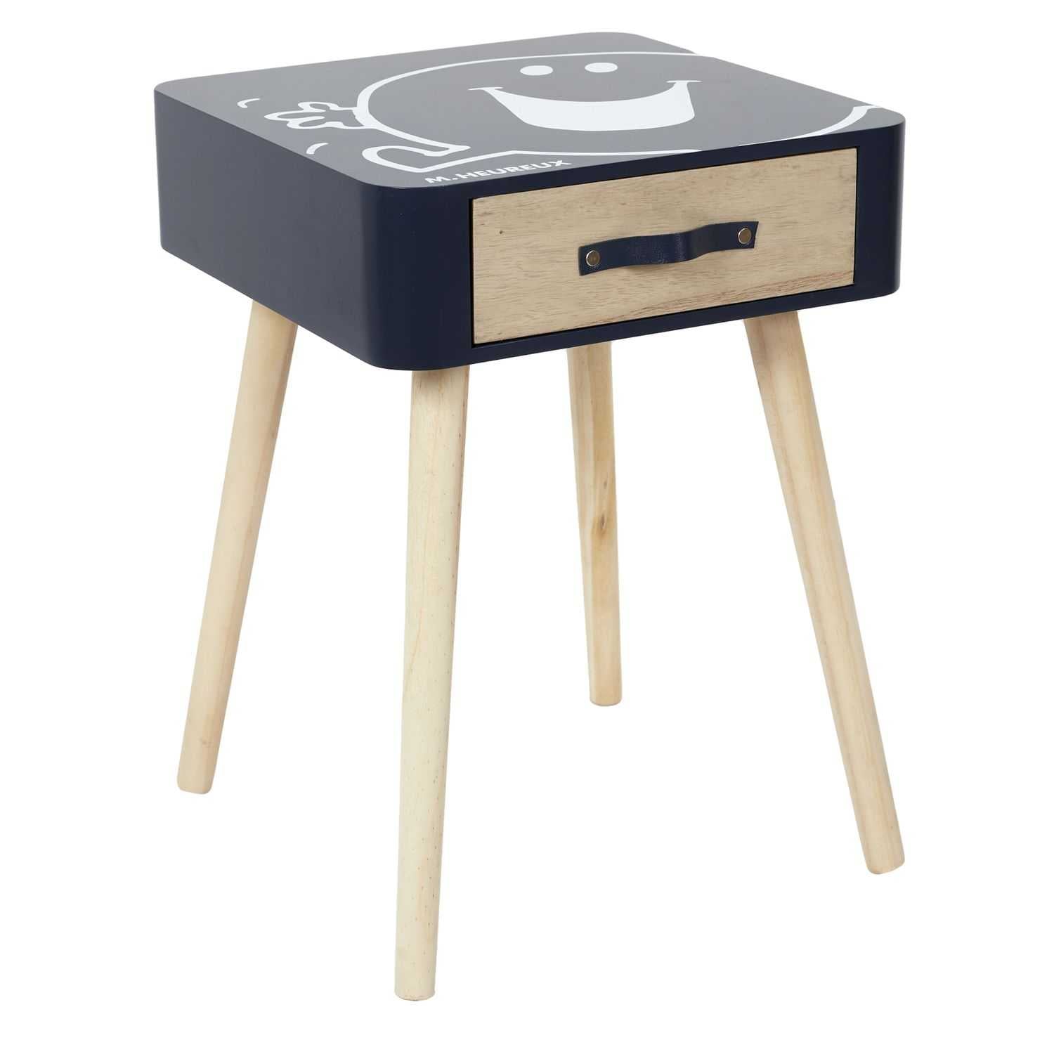 Table de chevet Monsieur Heureux