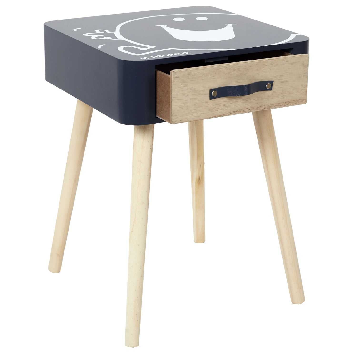 Table de chevet Monsieur Heureux