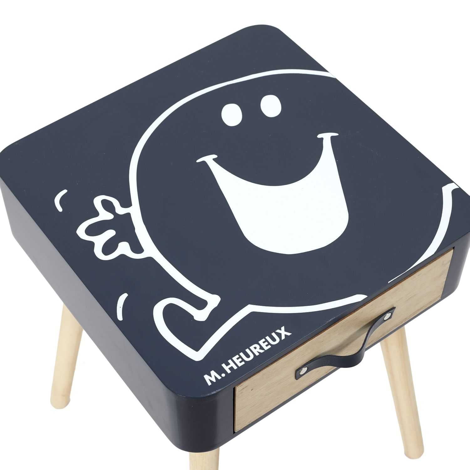 Table de chevet Monsieur Heureux