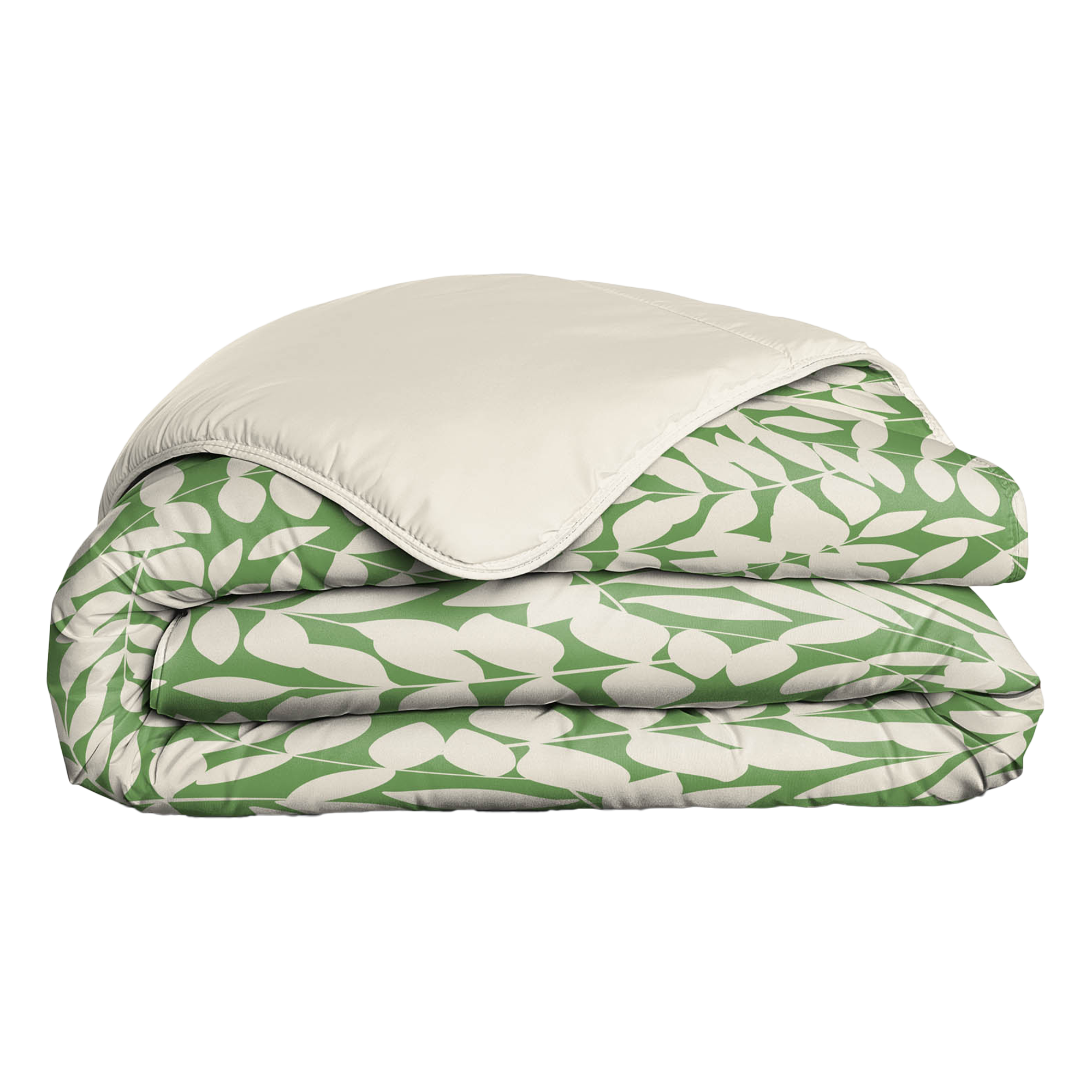 Couette imprimée 240x260cm - Vert
