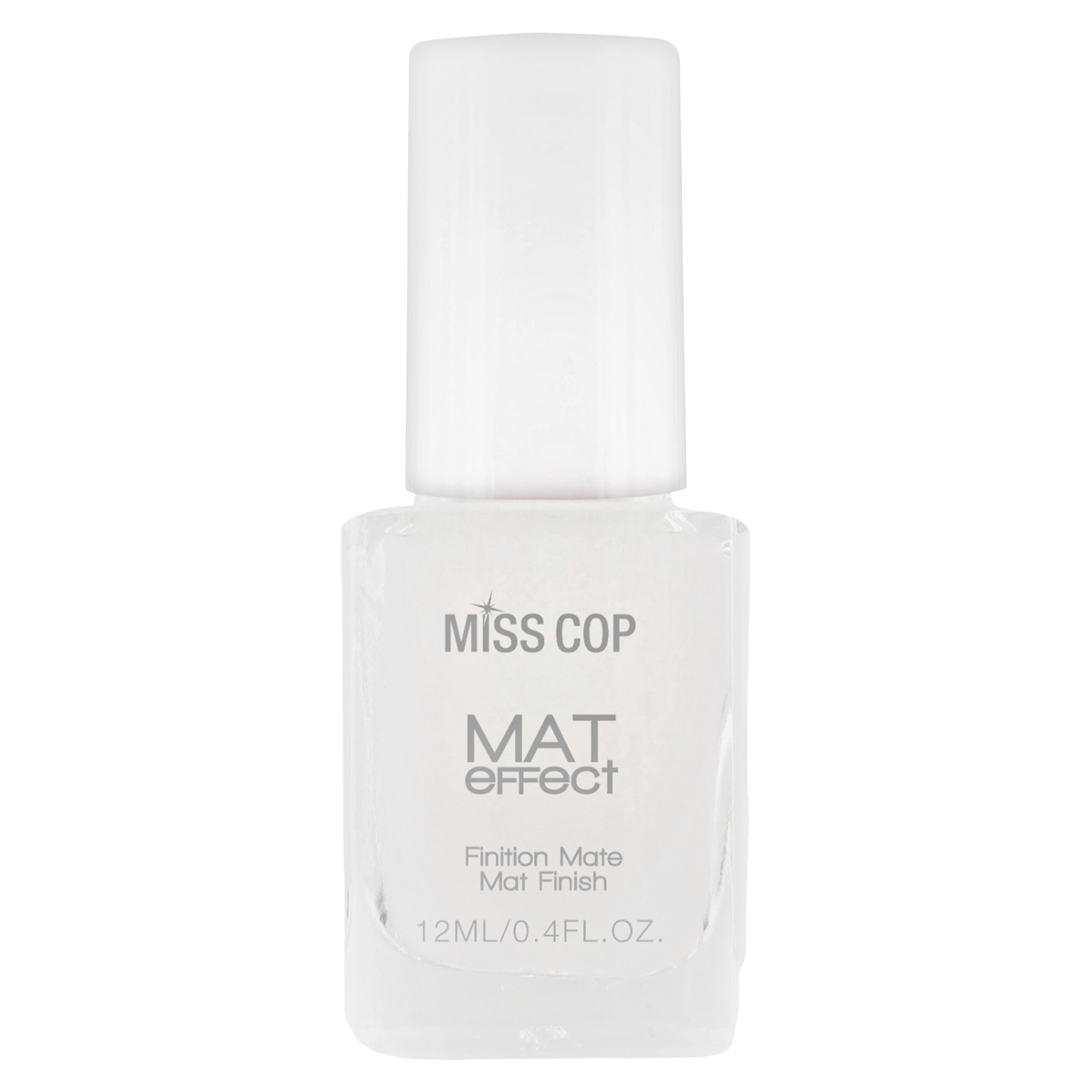 Vernis soin top coat effet mat