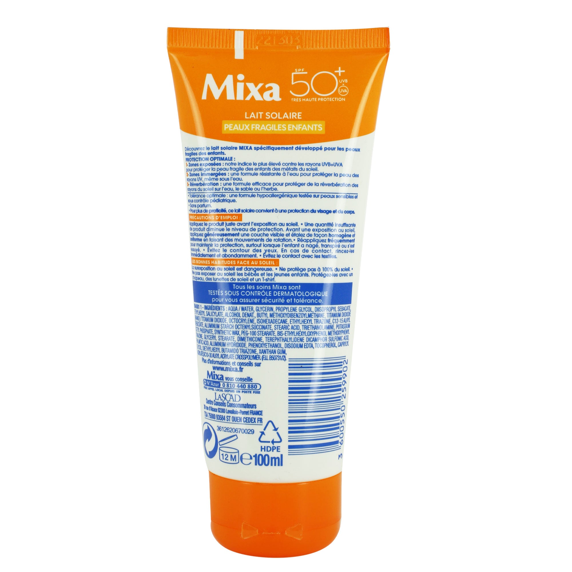 Protection solaire enfants