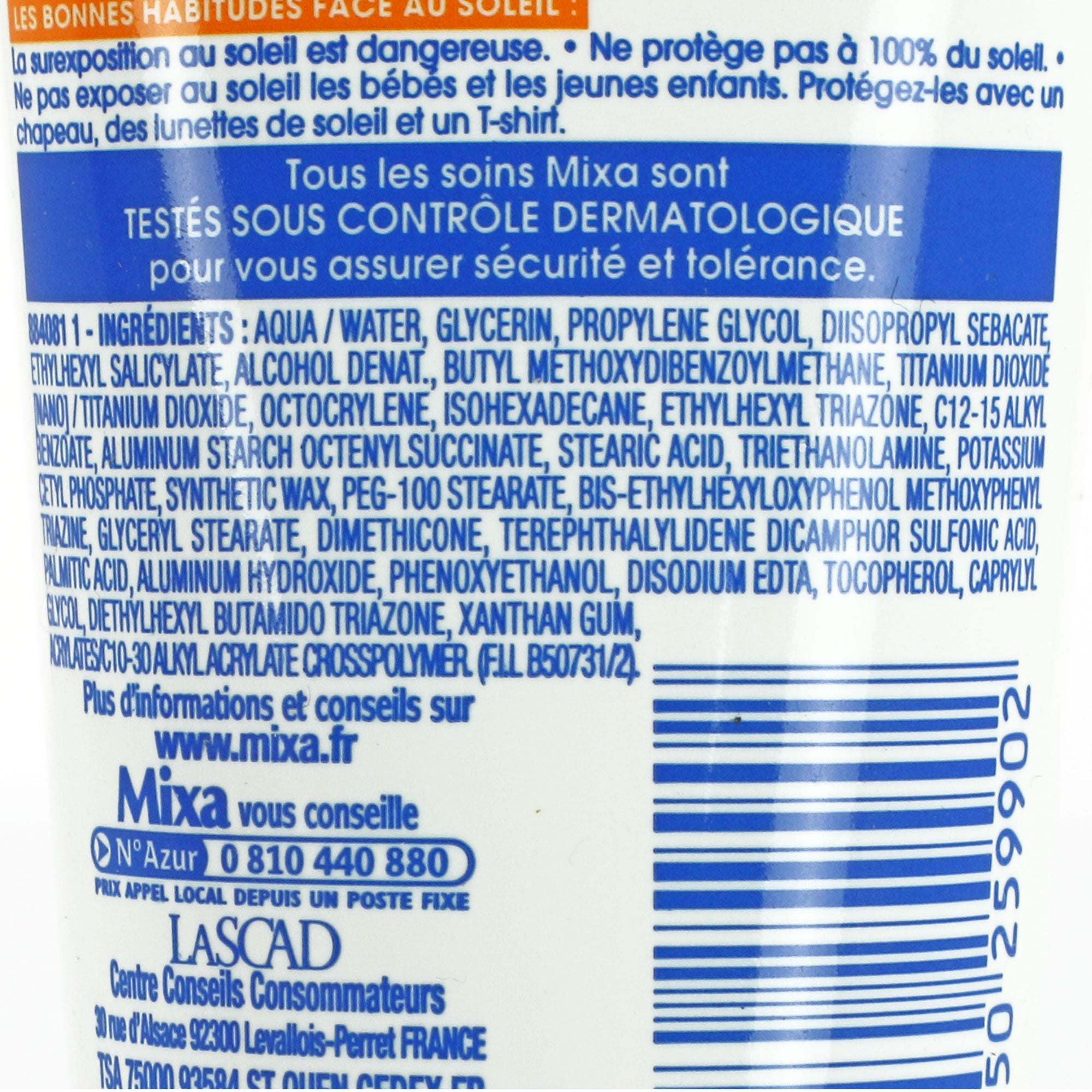 Protection solaire enfants