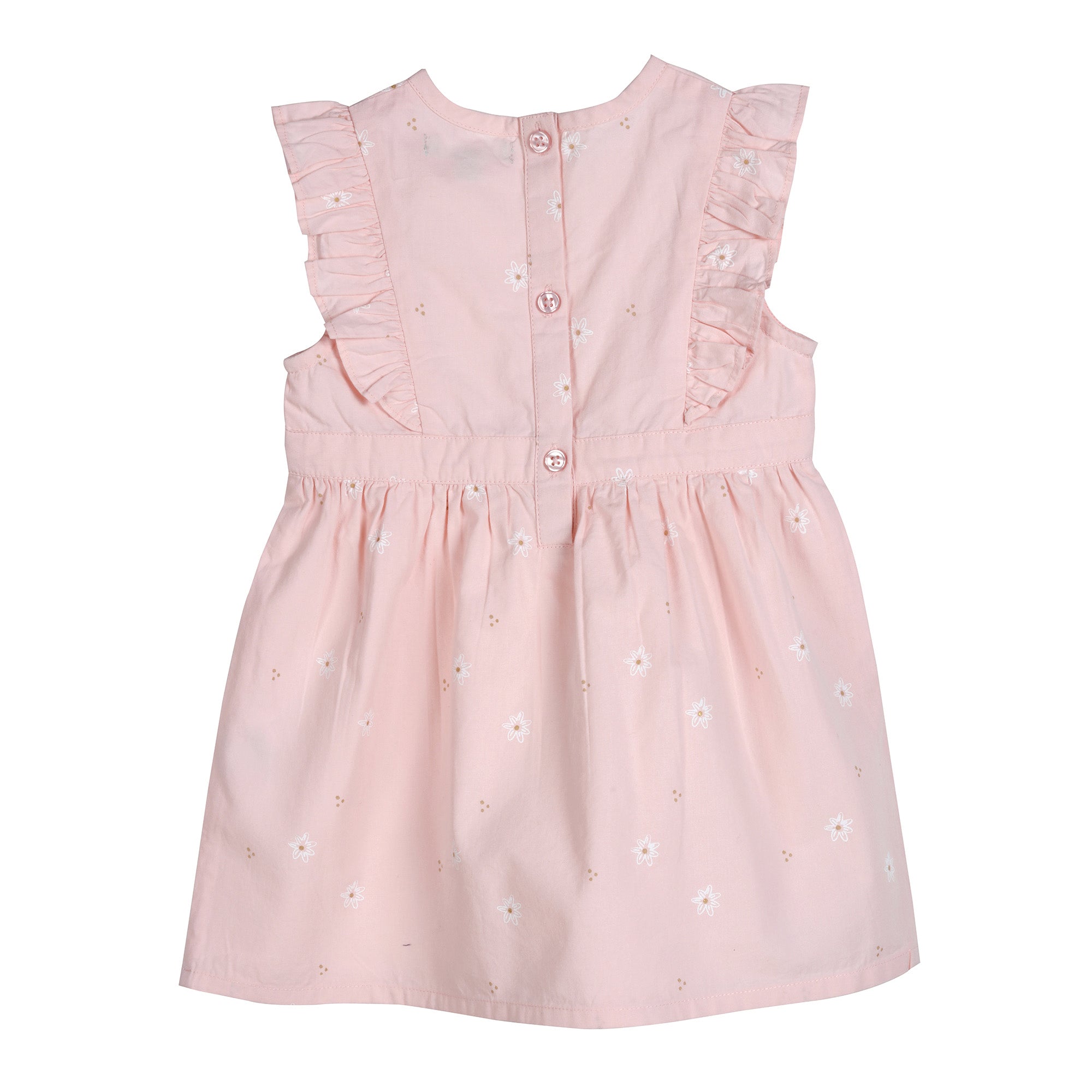 Robe imprimée à volants