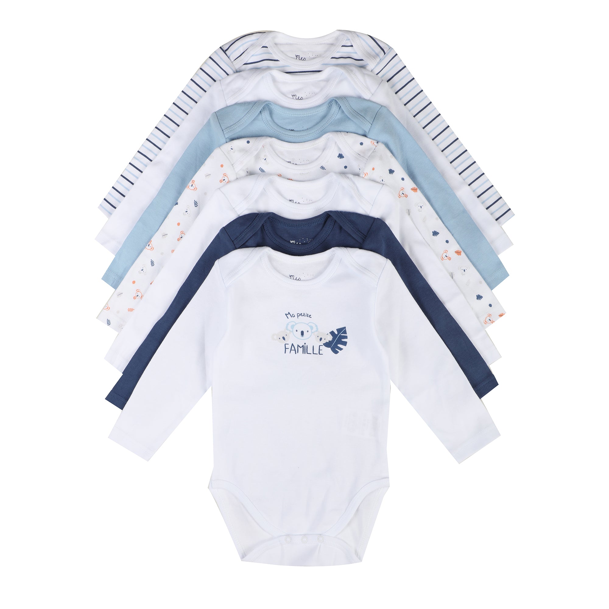 LOT DE 7 BODIES 3/23M
