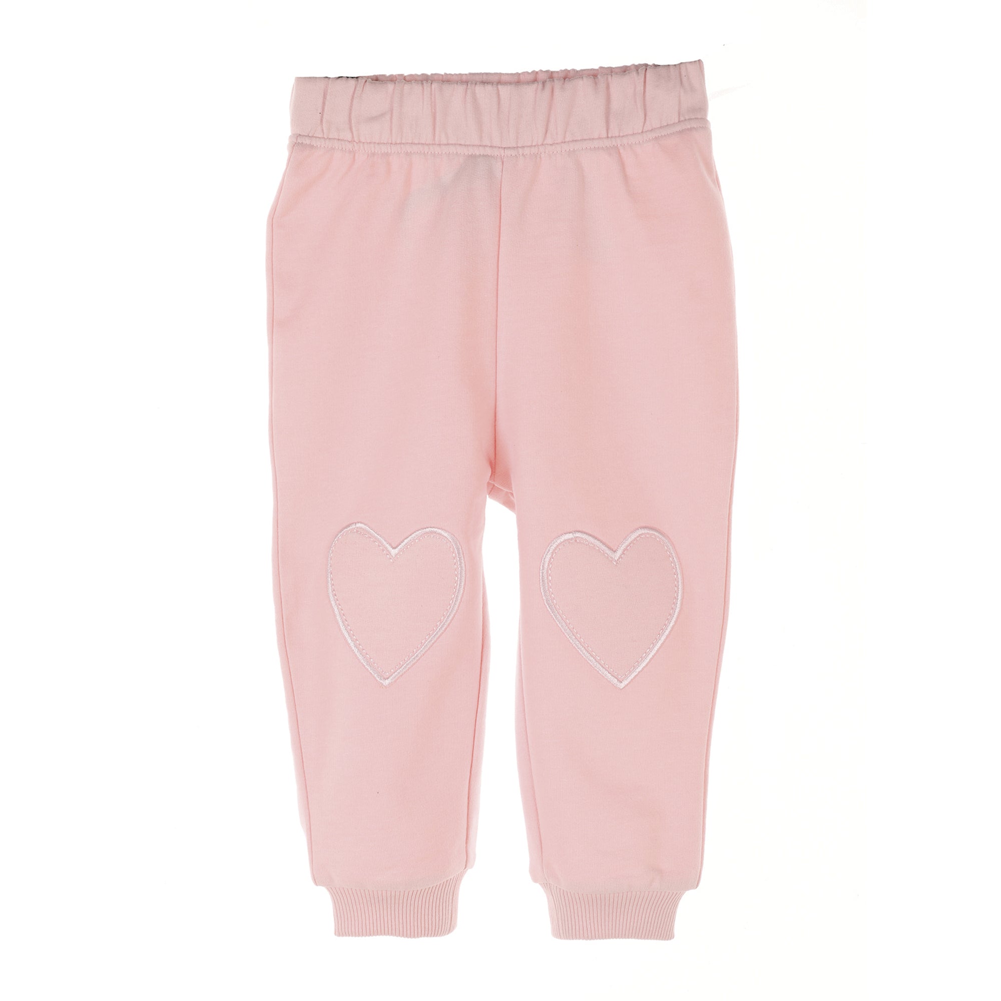 Bas de jogging détails cœur 3/36 mois