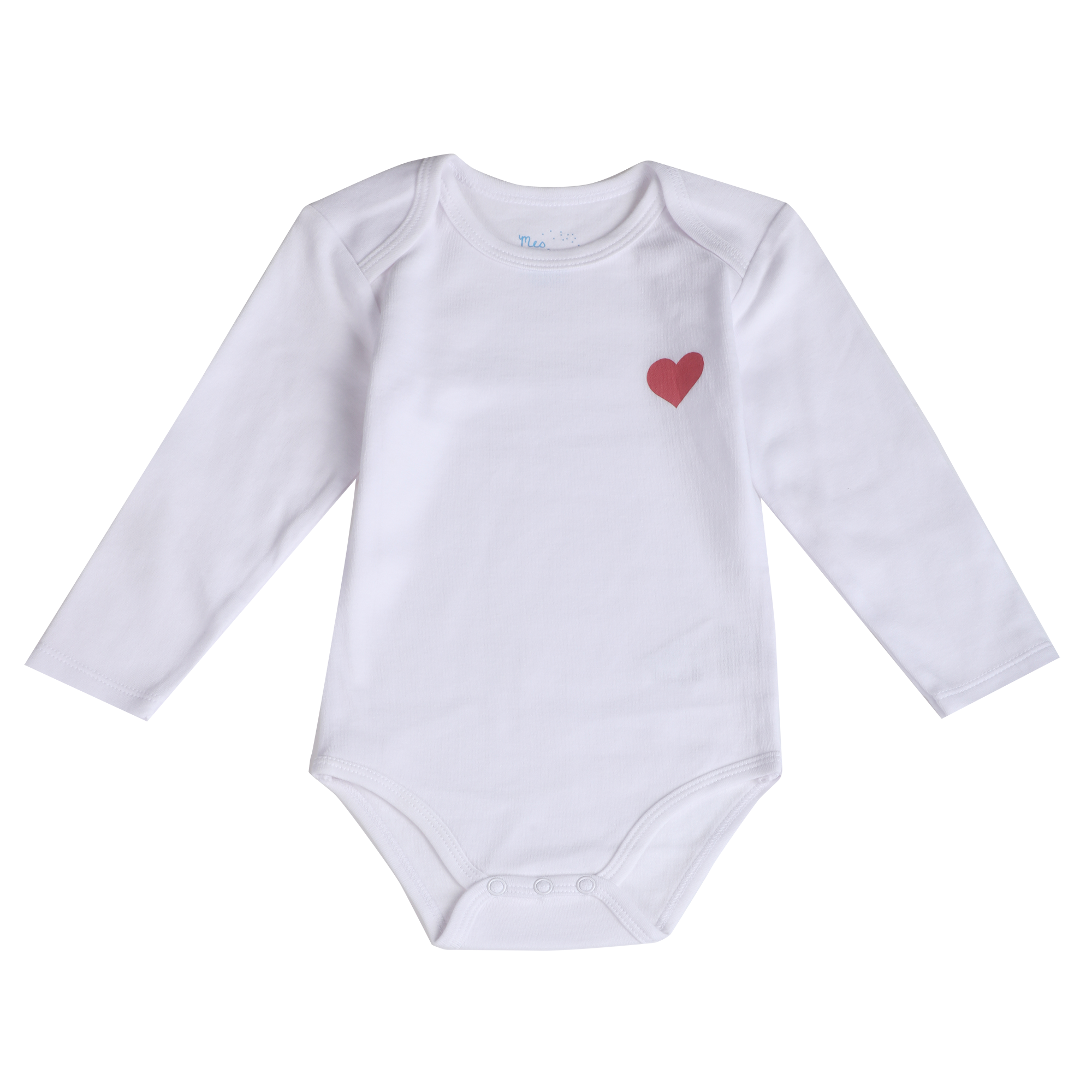 Lot de 3 bodies cœur 3/23mois - Rose