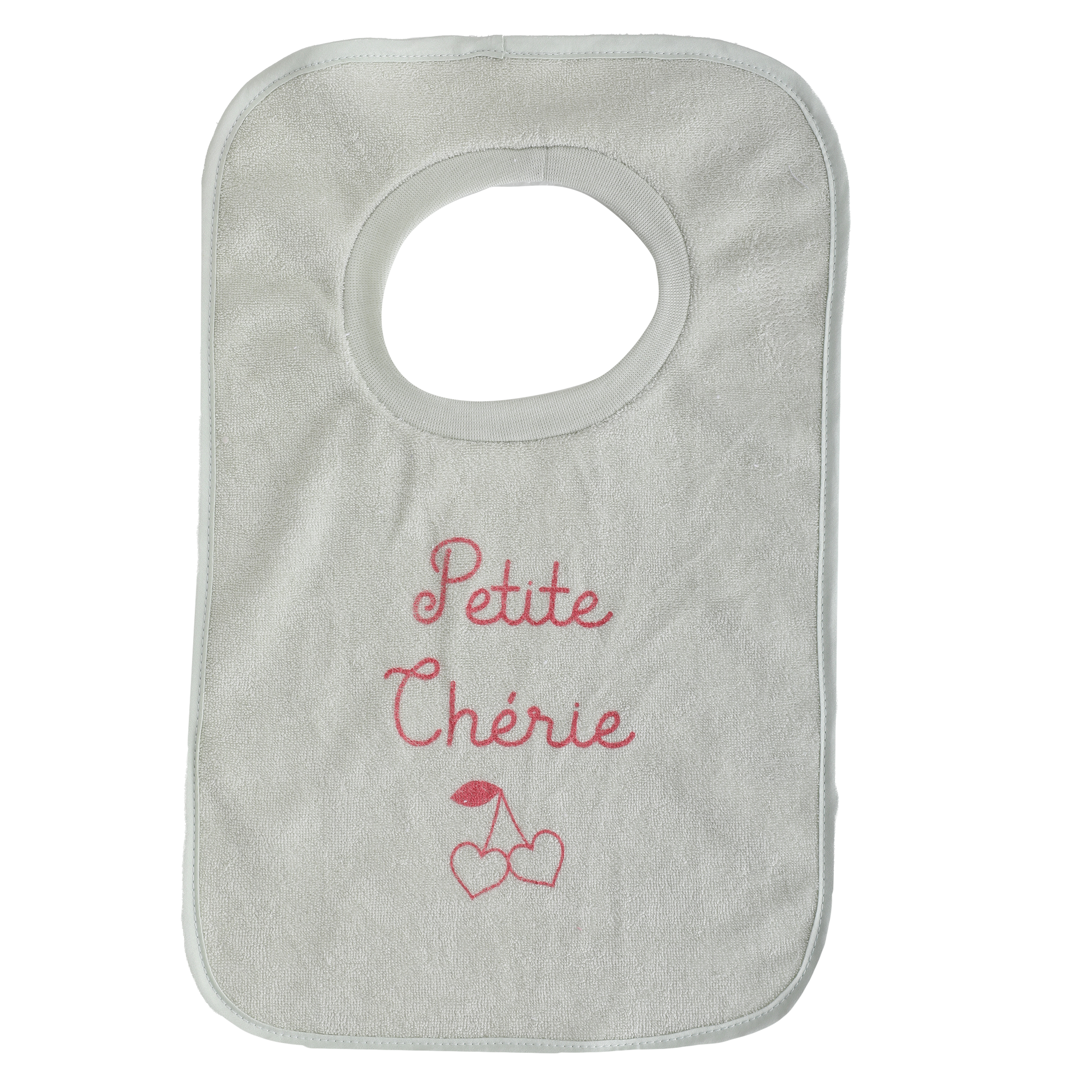 Lot de 7 bavoirs rose/vert