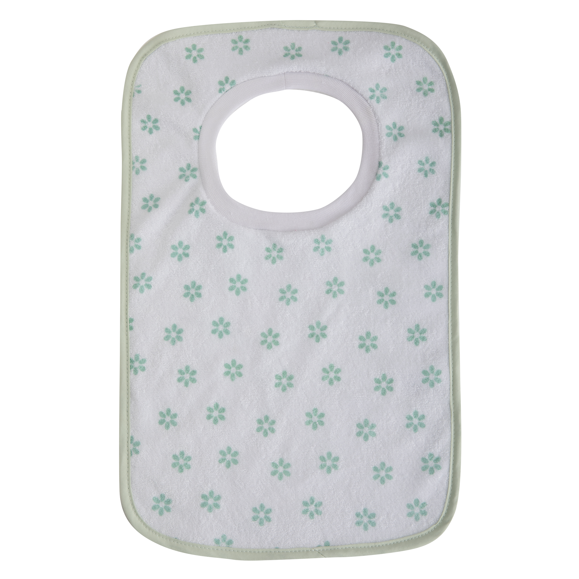 Lot de 7 bavoirs rose/vert