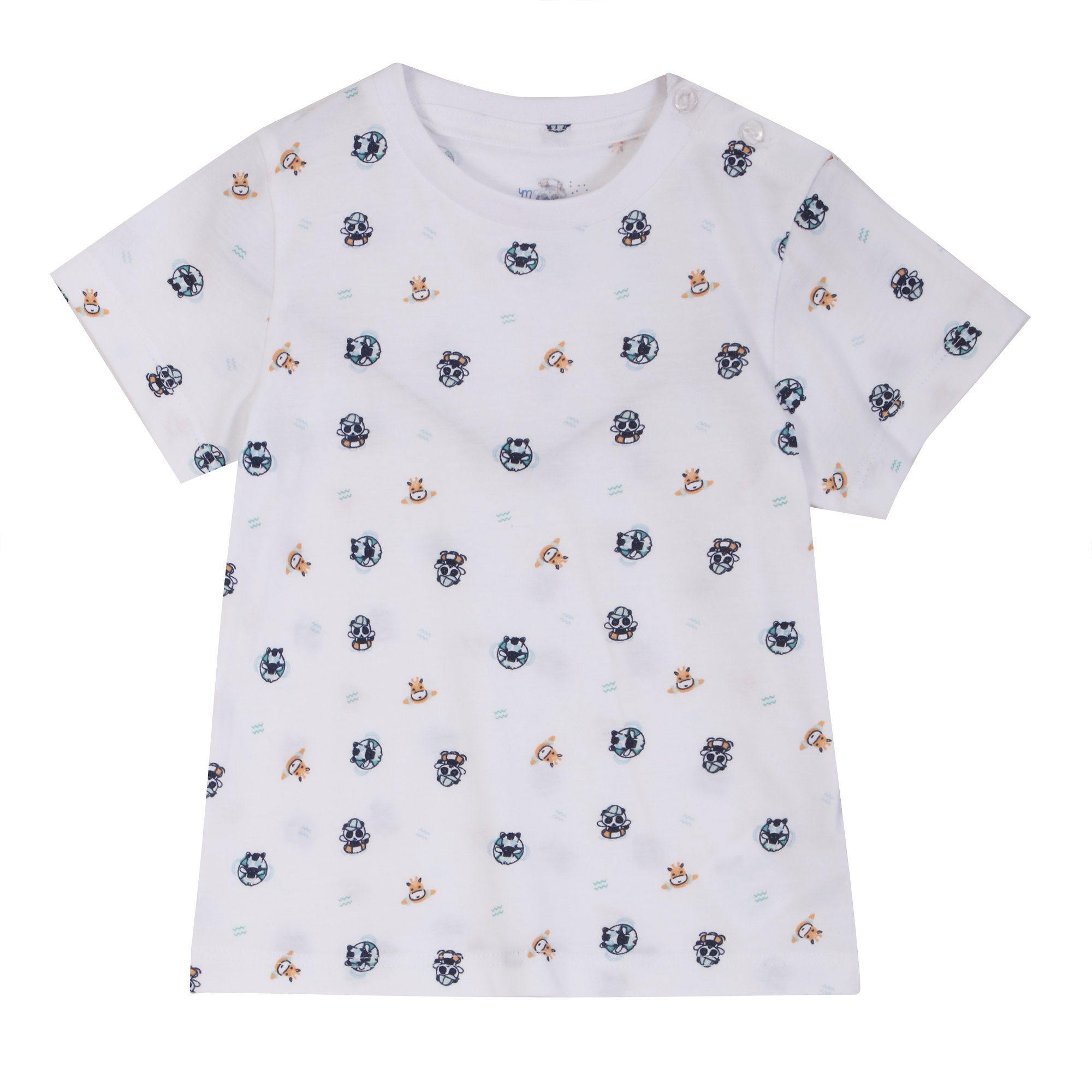 Ensemble salopette + tee-shirt 3/36 mois - Vert