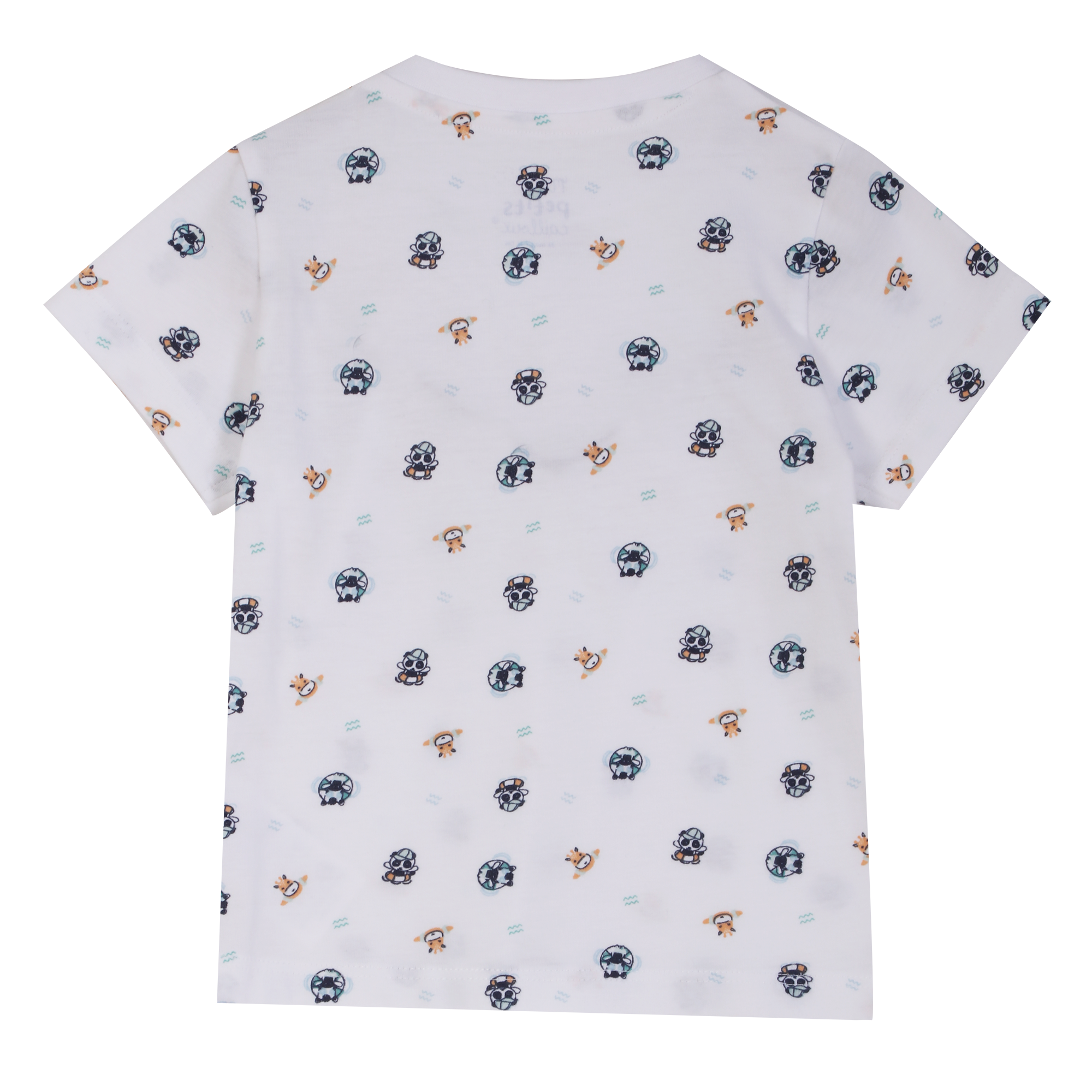 Ensemble salopette + tee-shirt 3/36 mois - Vert
