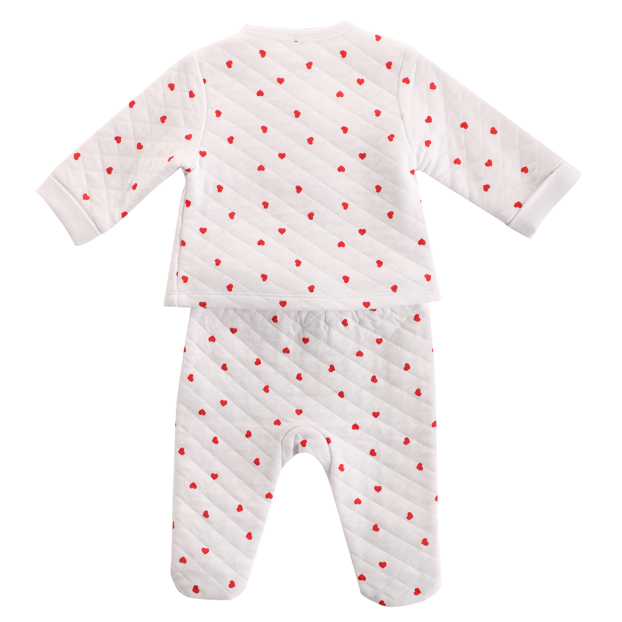 Dors-bien naissance en coton 0/12 mois - Rouge