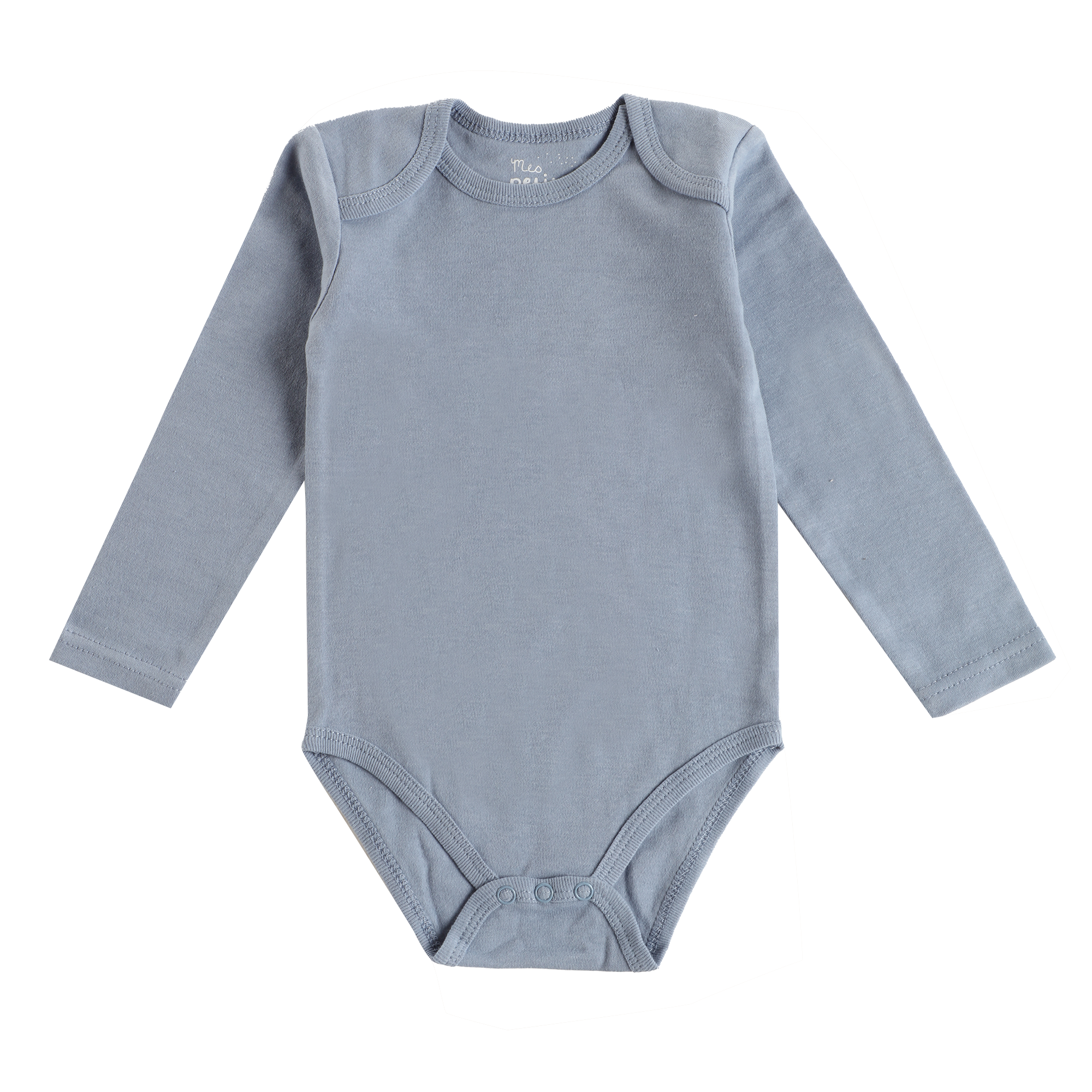 Lot de 7 bodies américains bébé 3/23 mois - Bleu