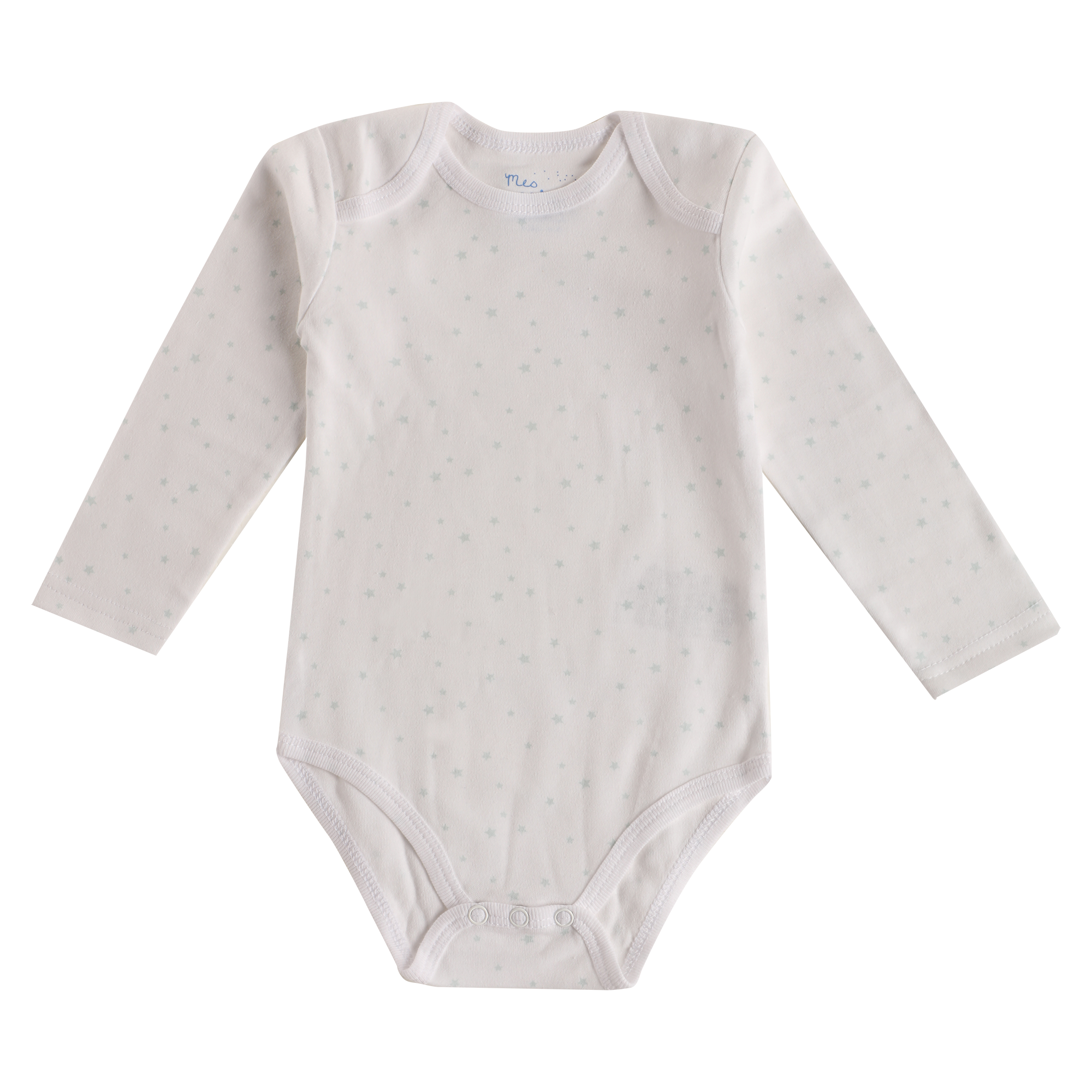 Lot de 7 bodies américains bébé 3/23 mois - Blanc