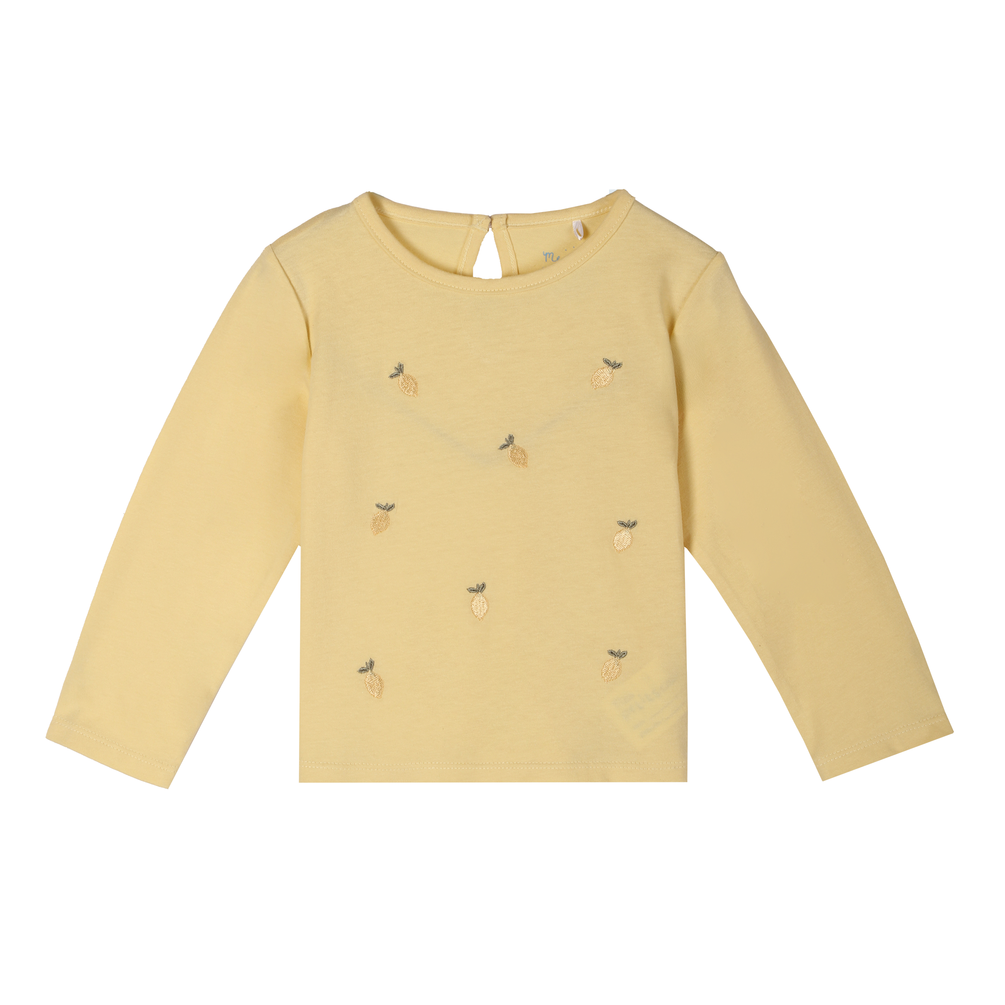 Tee shirt manche longue pour bébé - Jaune