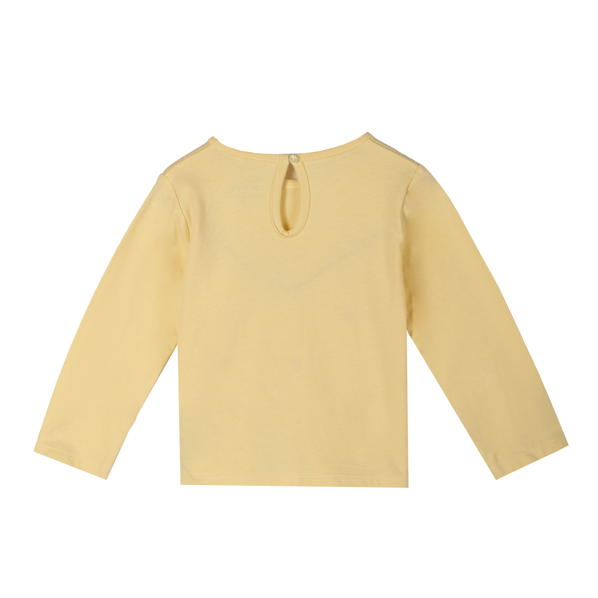 Tee shirt manche longue pour bébé - Jaune