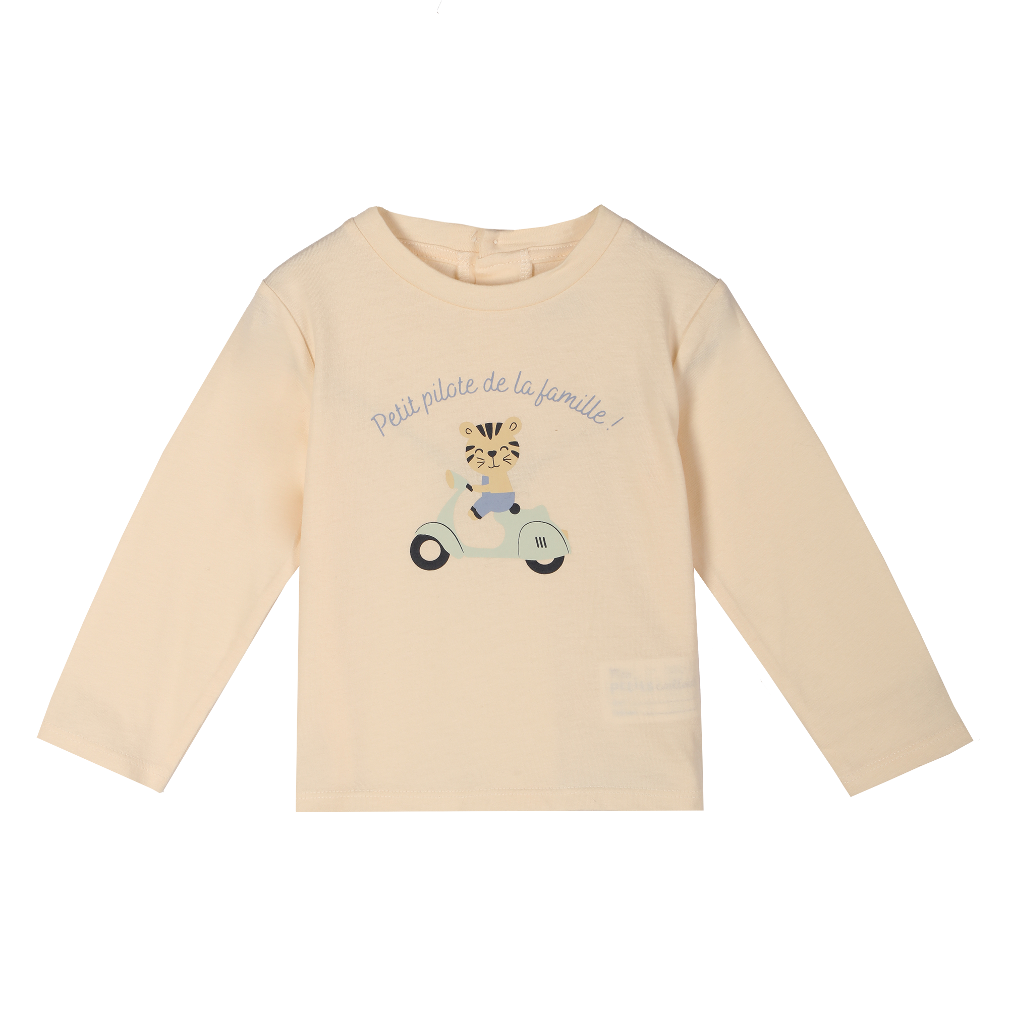 Tee shirt manche longue pour bébé - Vert
