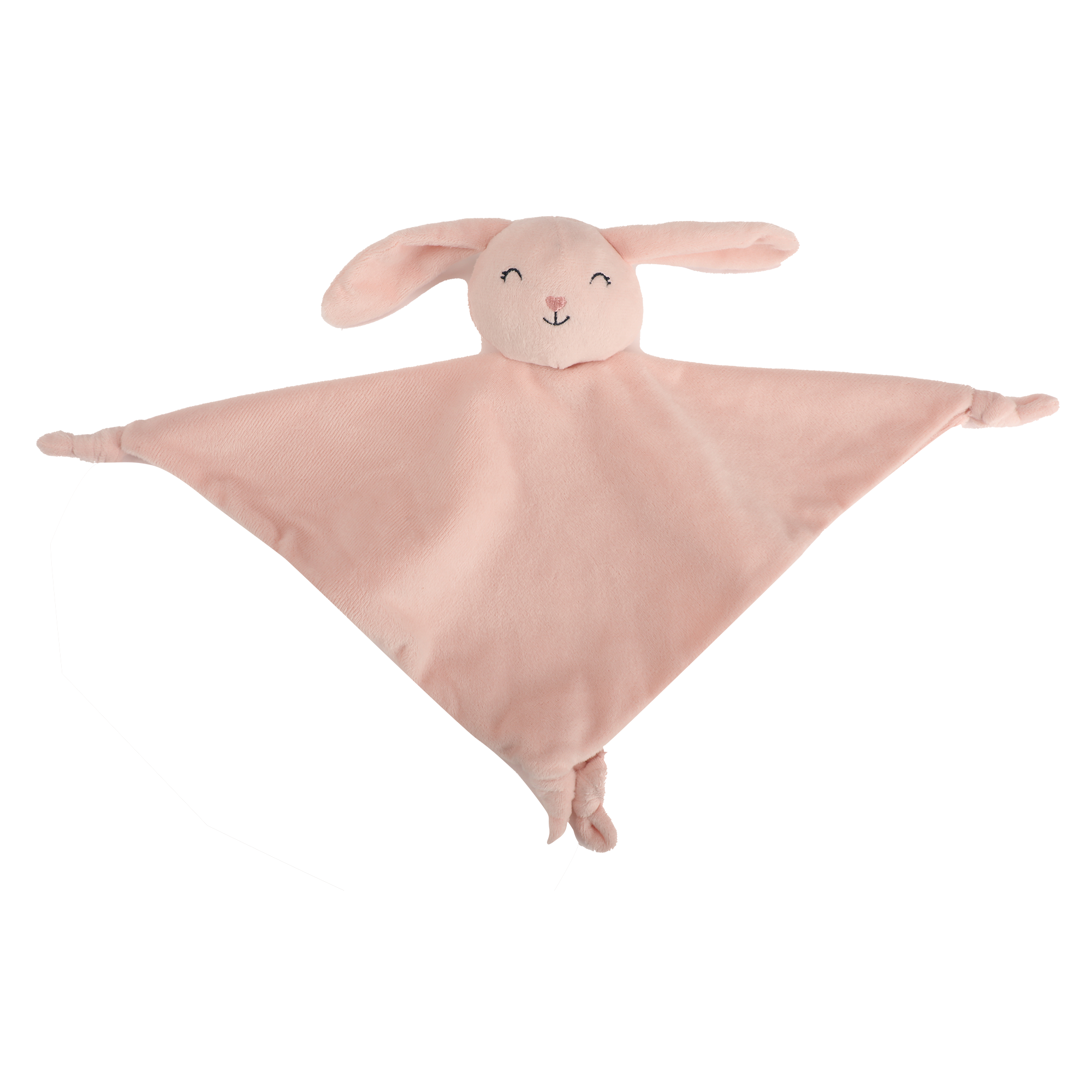 Doudou mouchoir bébé - Rose clair