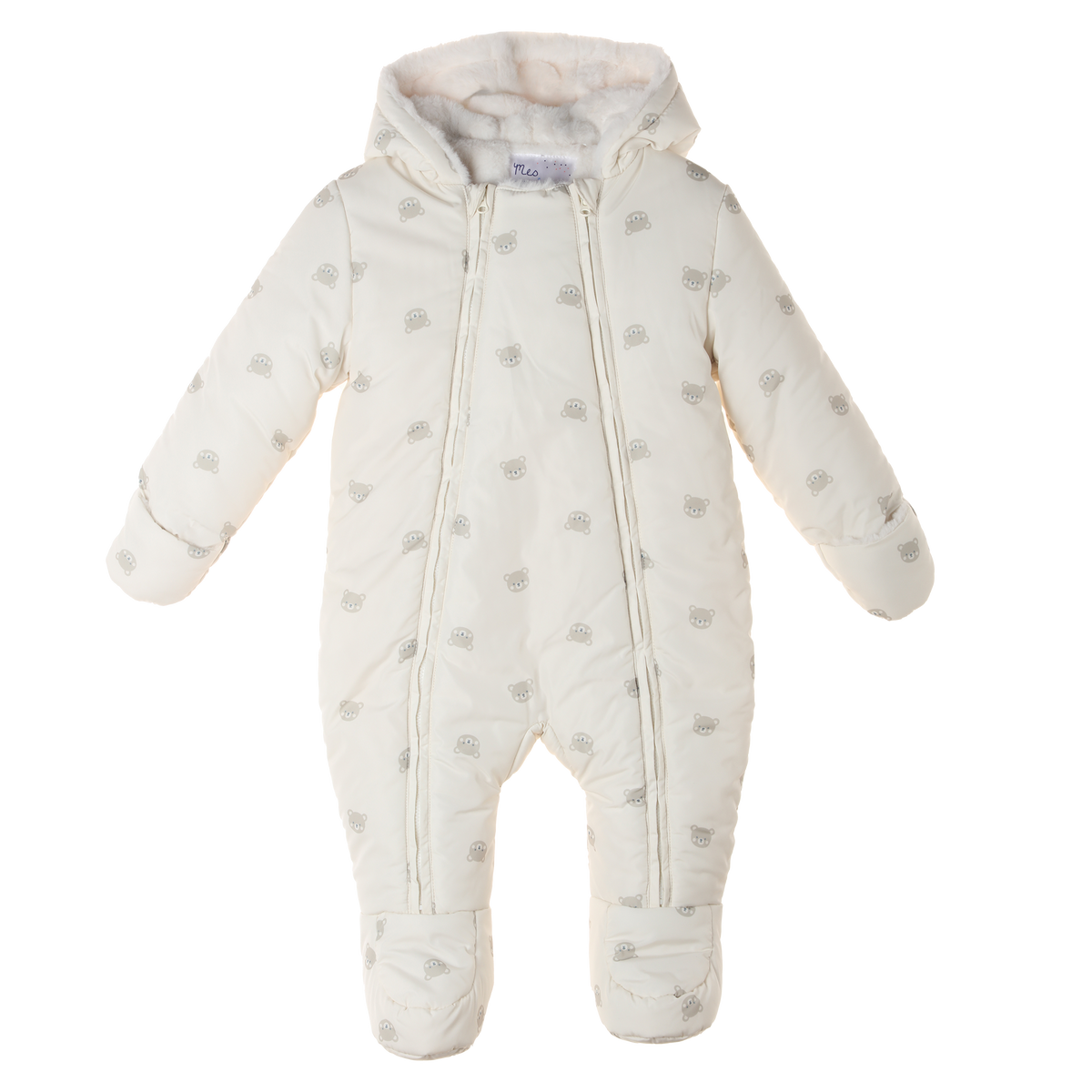Combinaison pilote bébé garçon Mes Petits Cailloux écrue – 1 à 18 mois