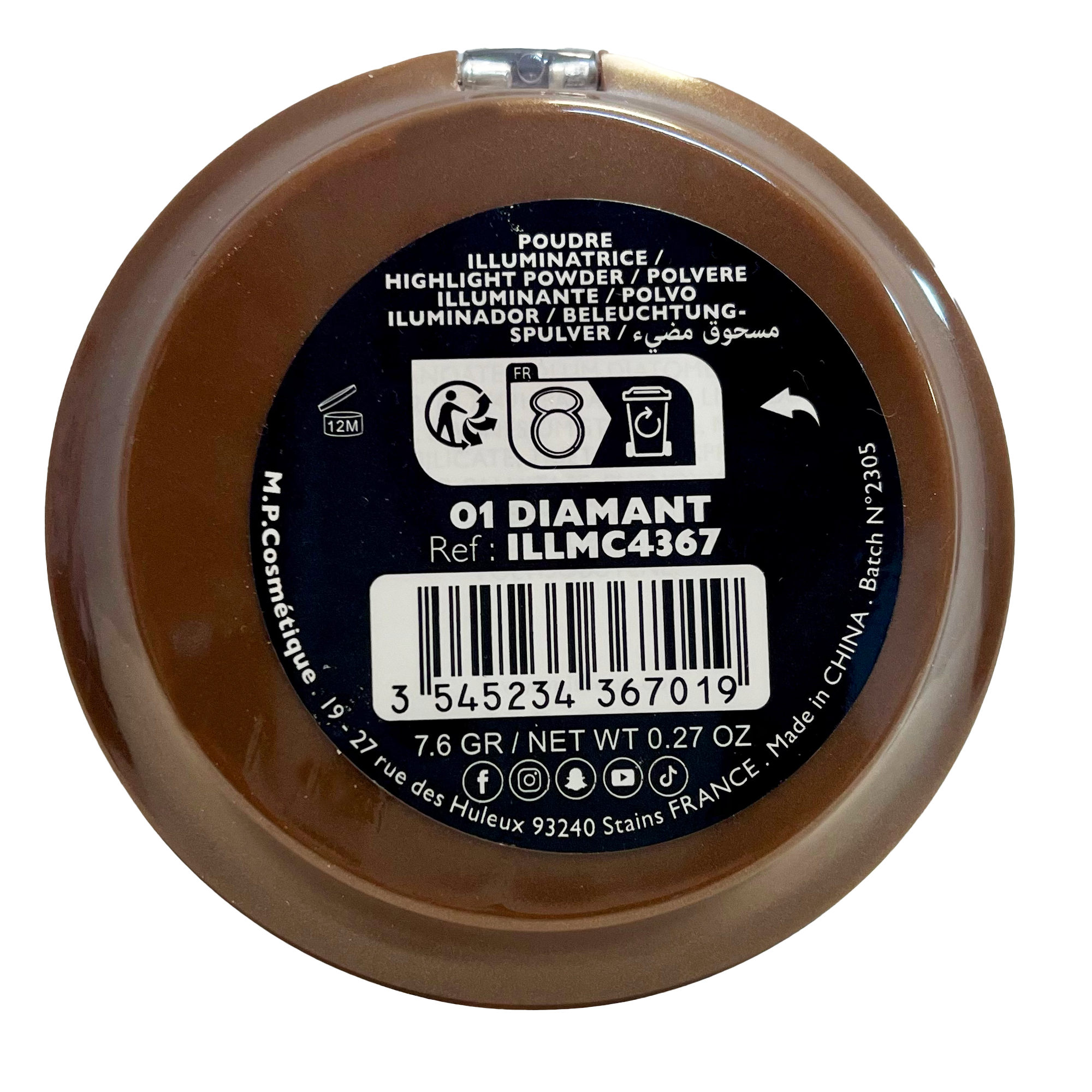 Poudre Sun Light 01 Diamant