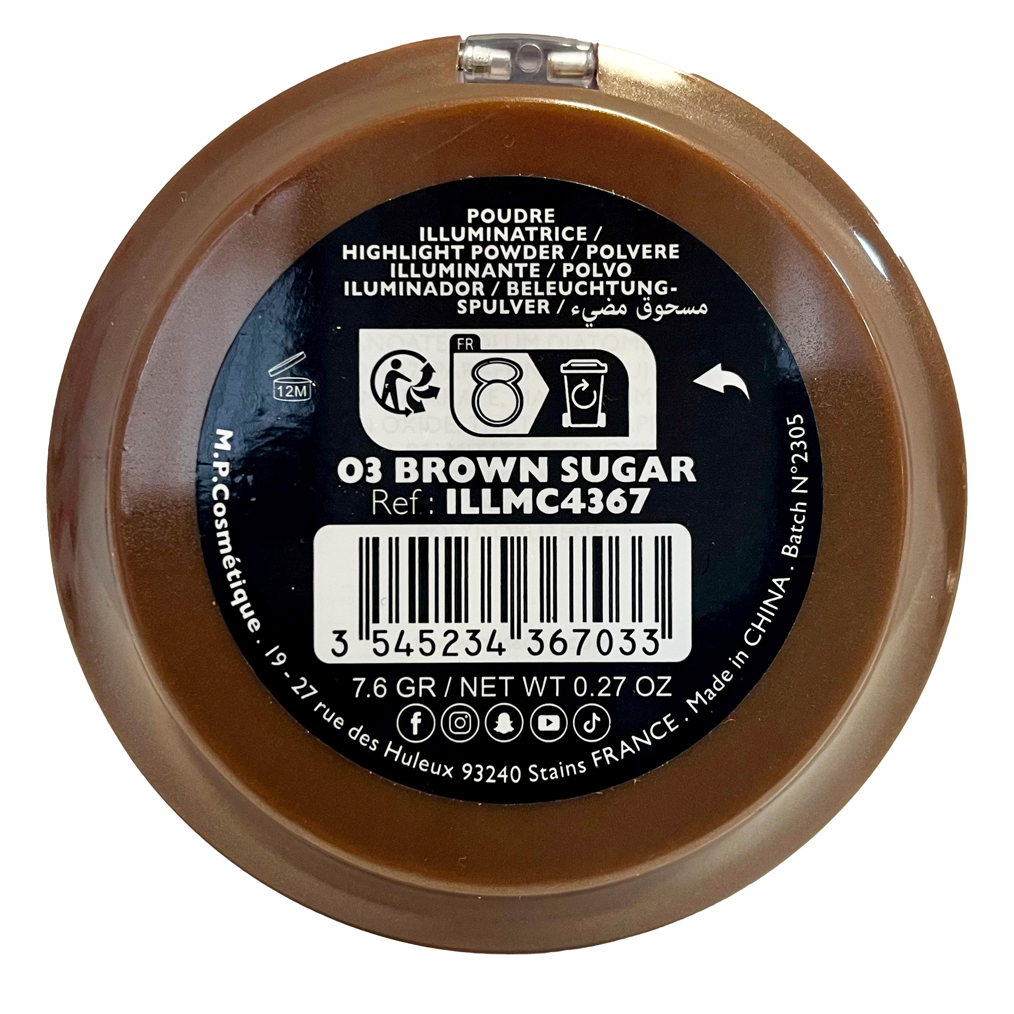 Poudre Sun Light 03 browm sugar