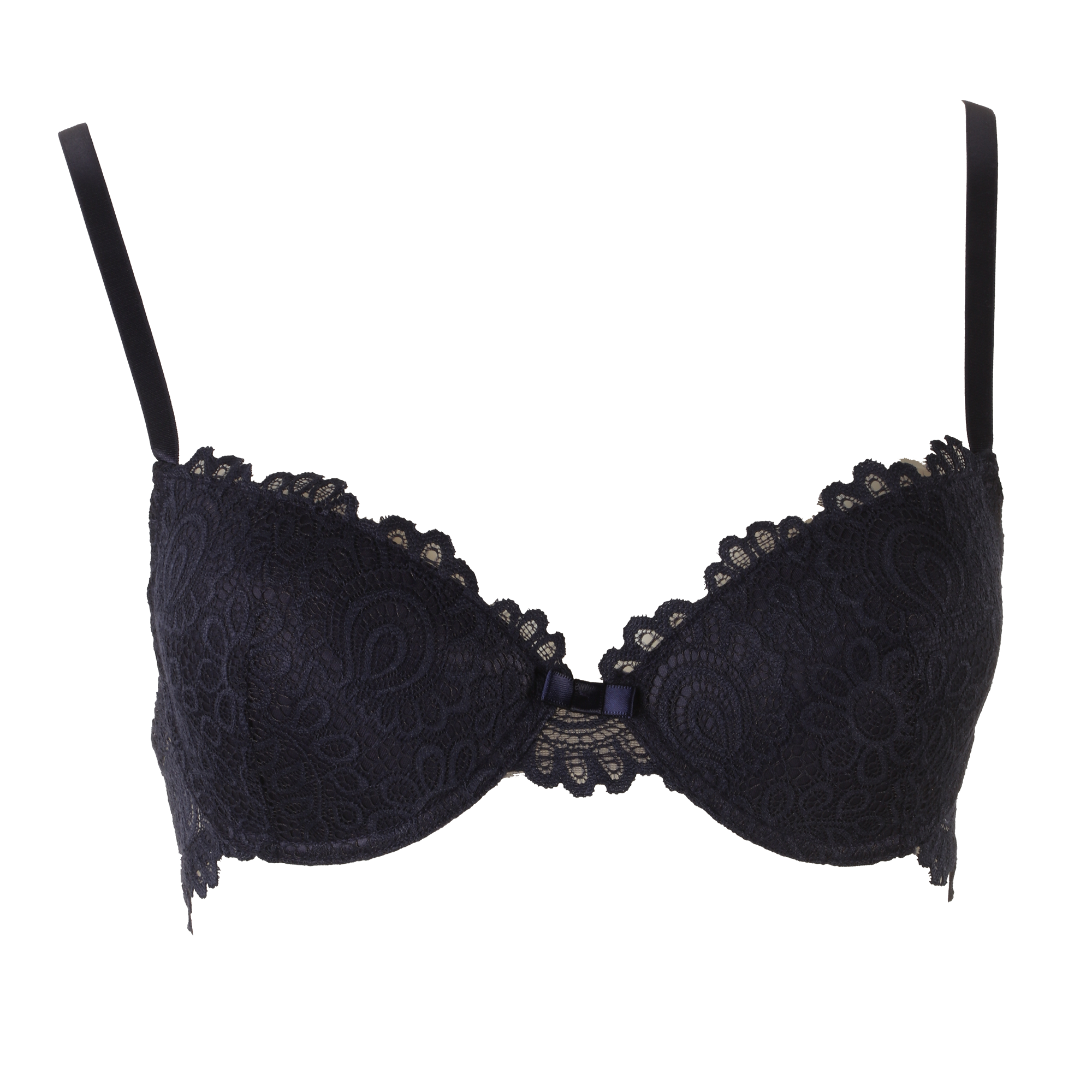 Soutien gorge en dentelle noir - Noir