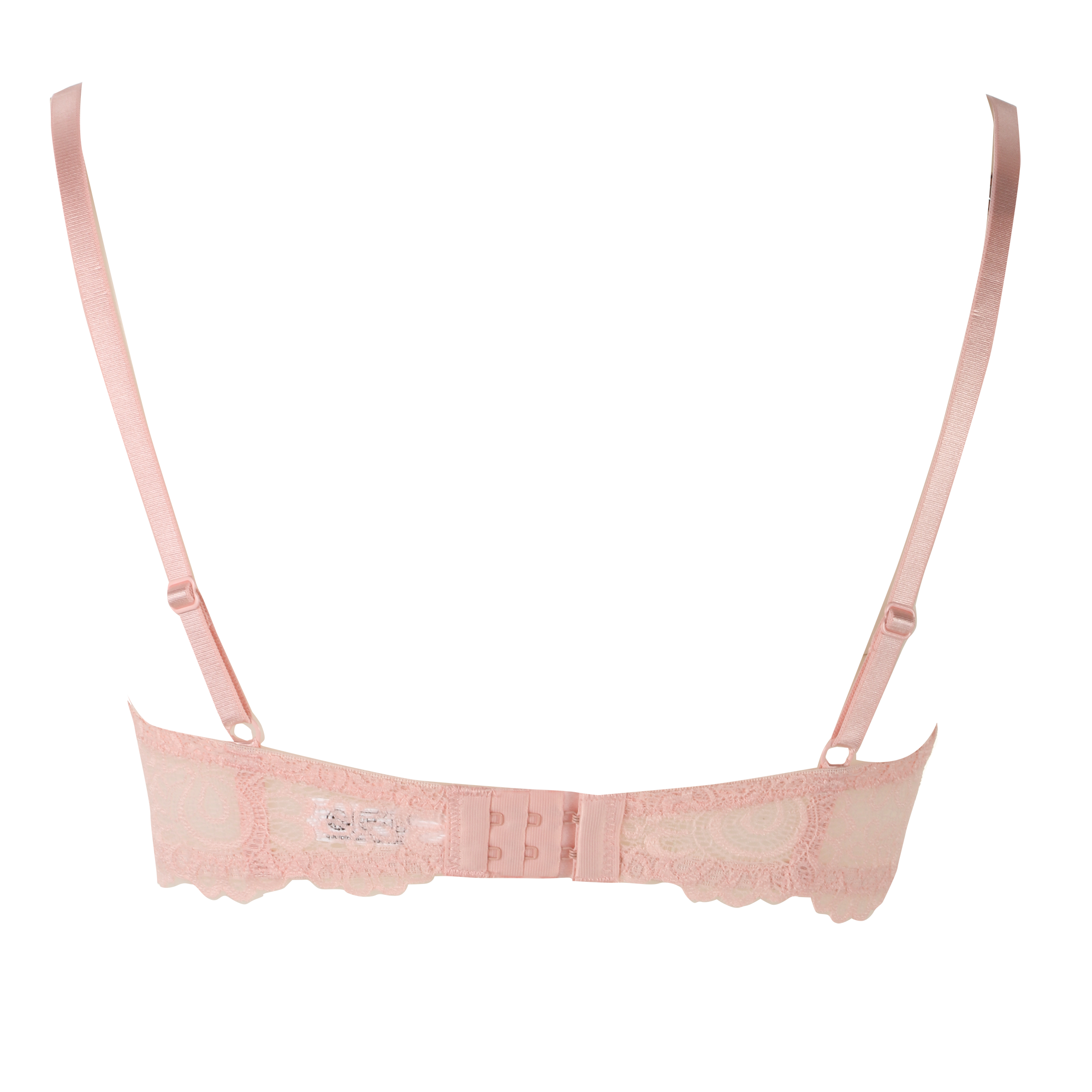 Soutien gorge en dentelle rose - Rose
