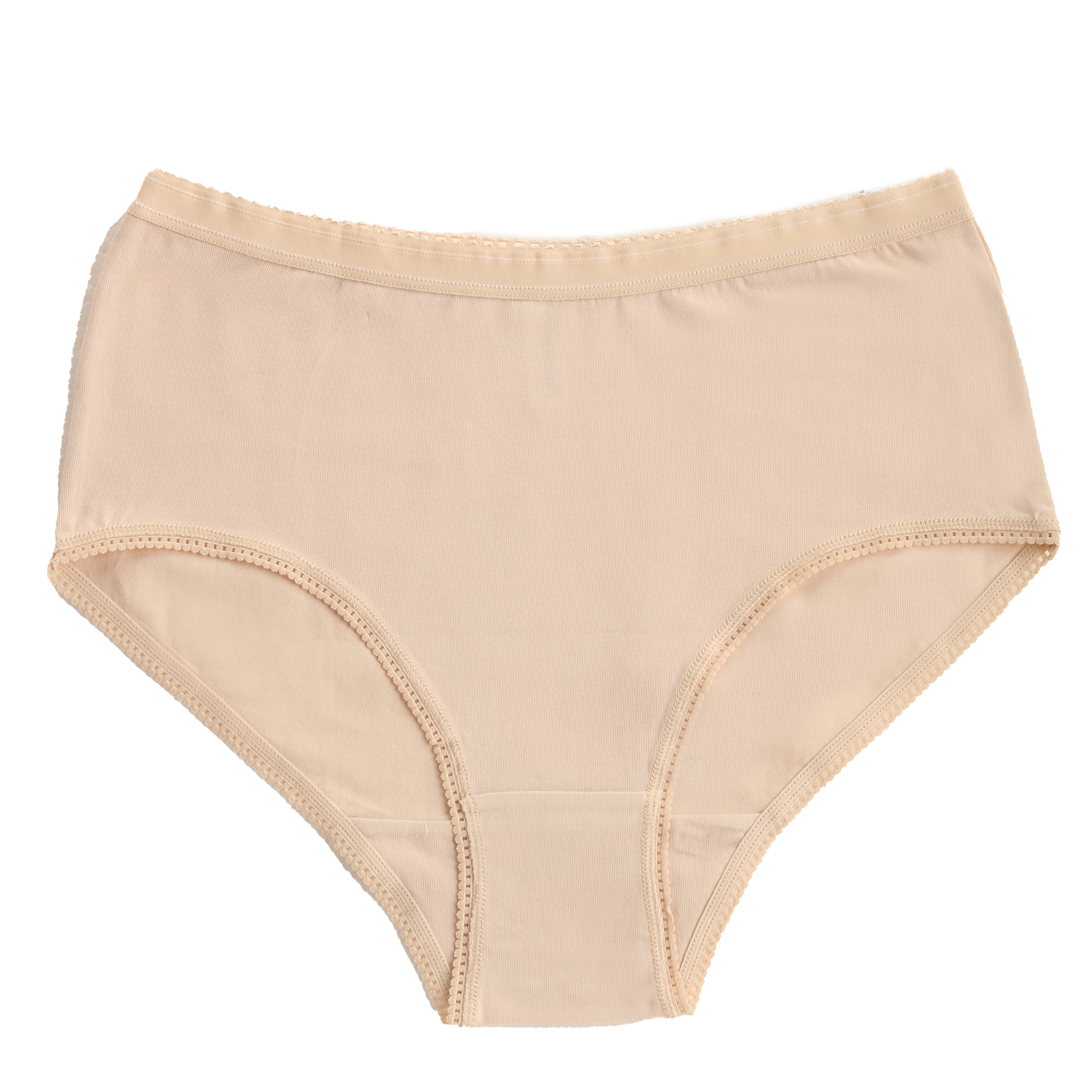 LOT CULOTTE TAILLE HAUTE COTON M/XXXL - Rose