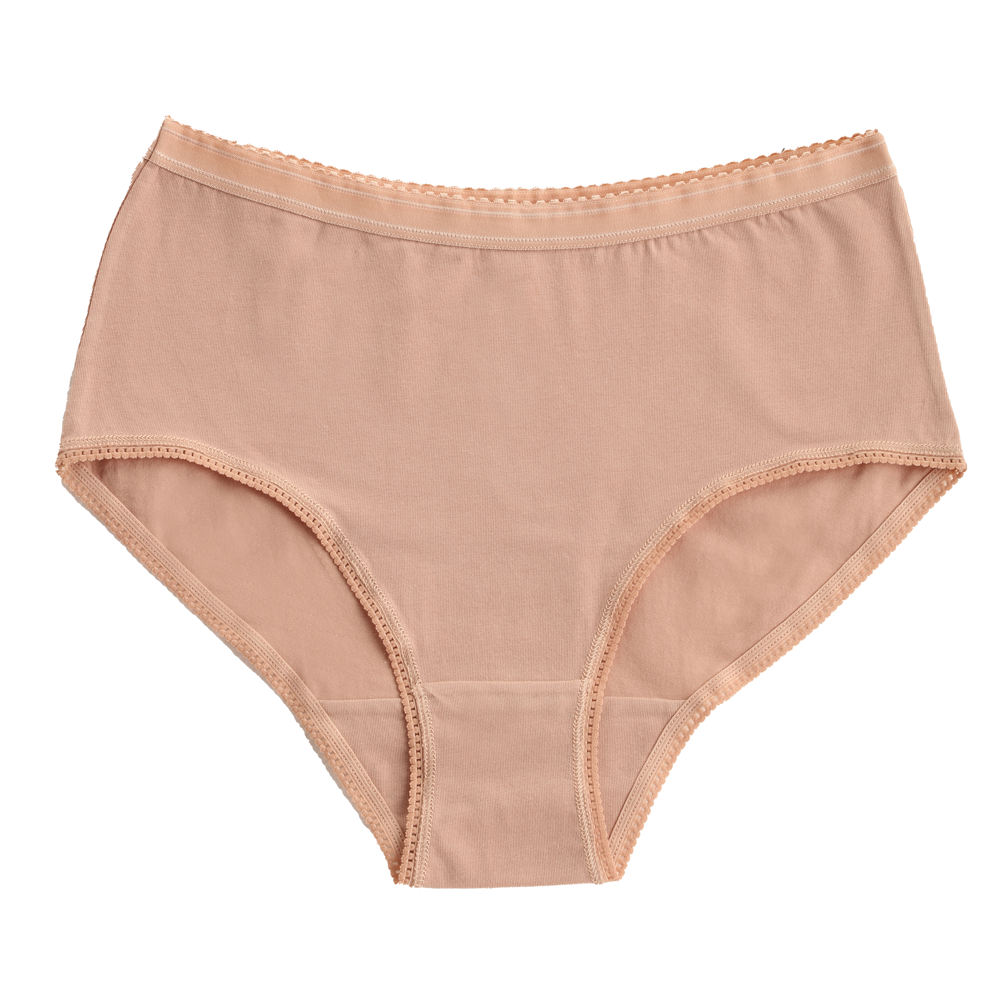 LOT CULOTTE TAILLE HAUTE COTON M/XXXL - Rose