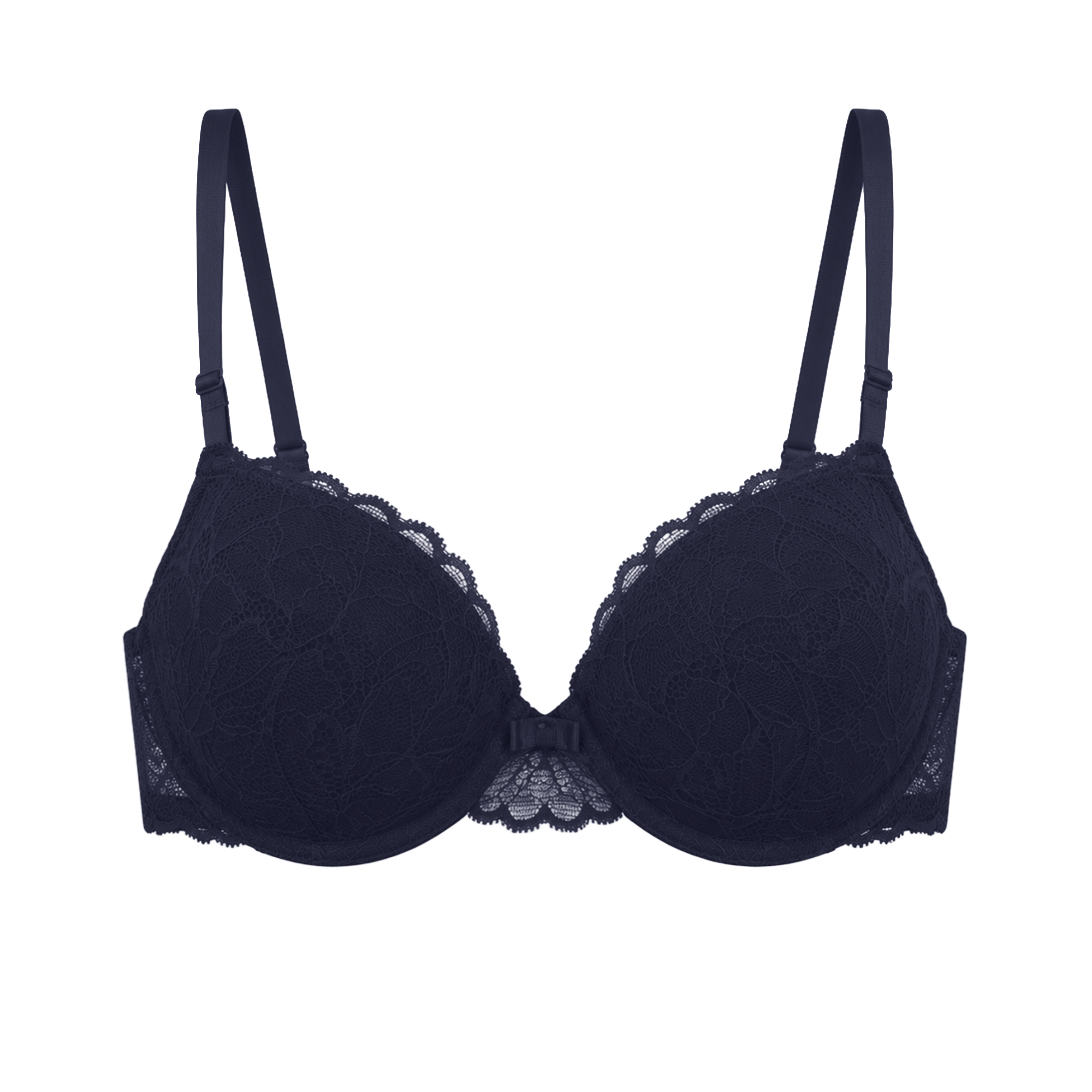 Soutien-gorge dentelle - bleu marine