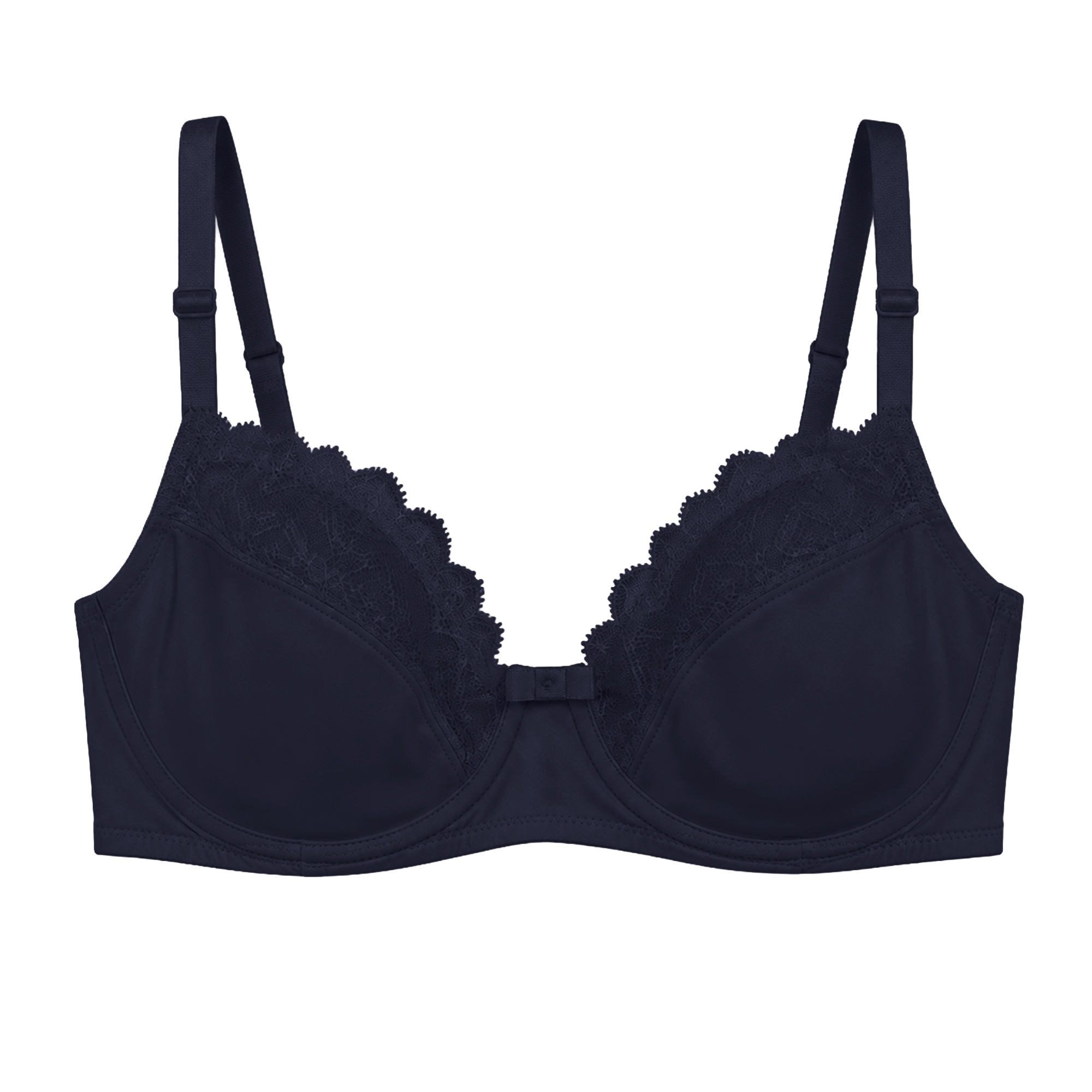 Soutien-gorge micro dentelle - noir