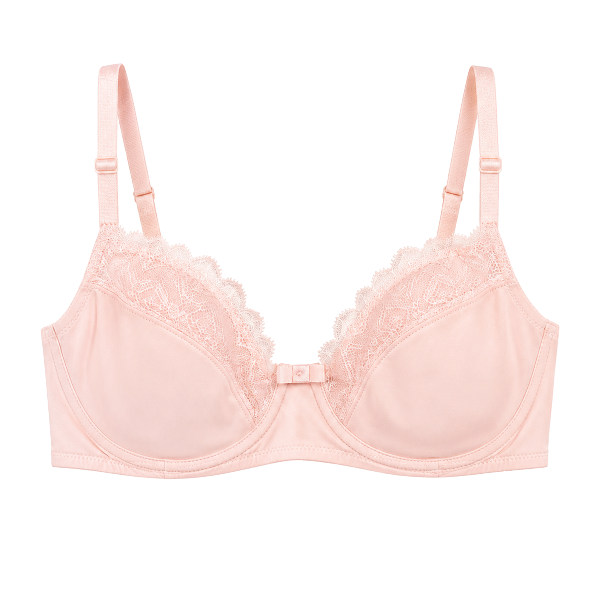 Soutien-gorge micro dentelle - rose
