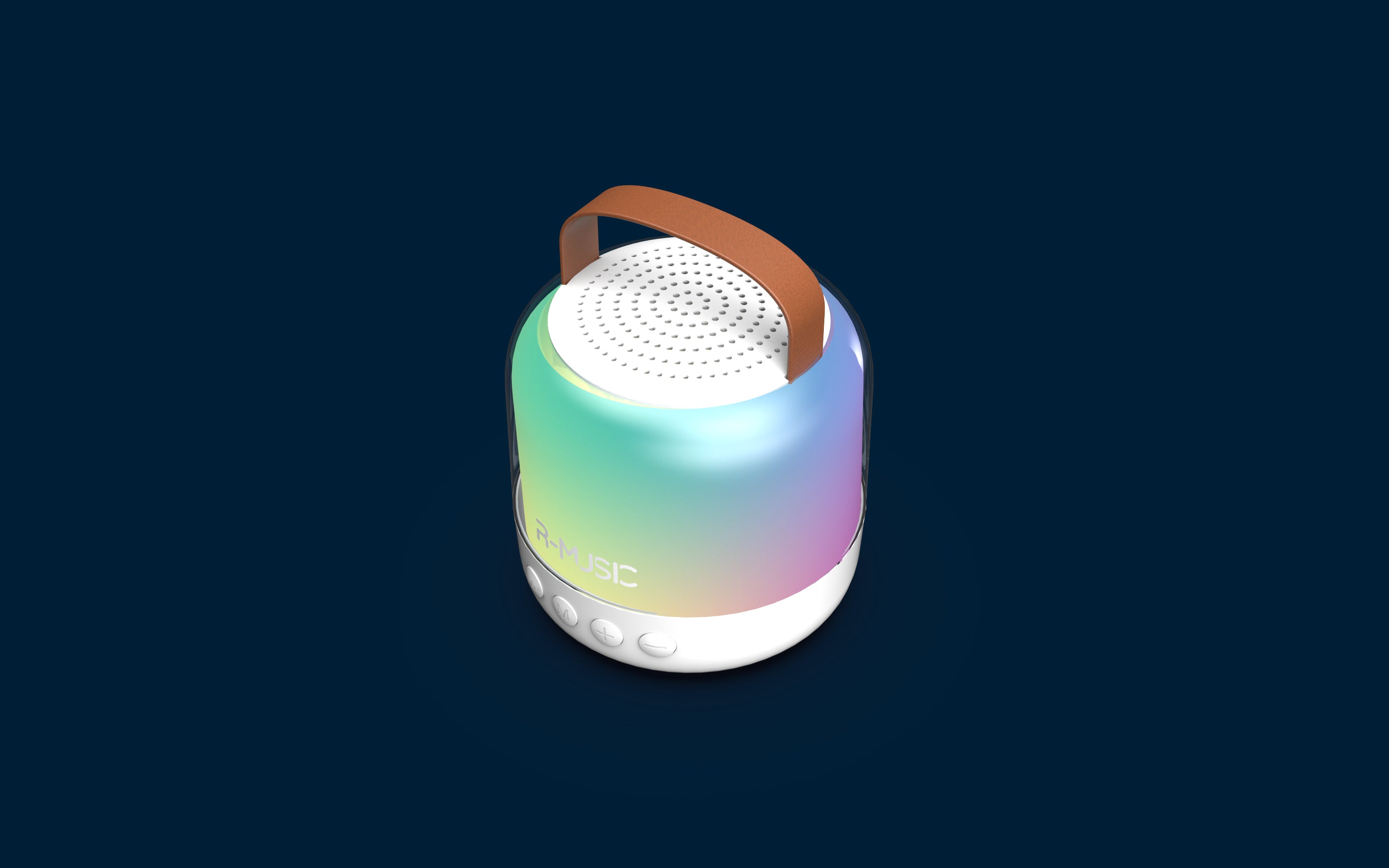 Enceinte sans fil + 2 micros Rainbow Duo
