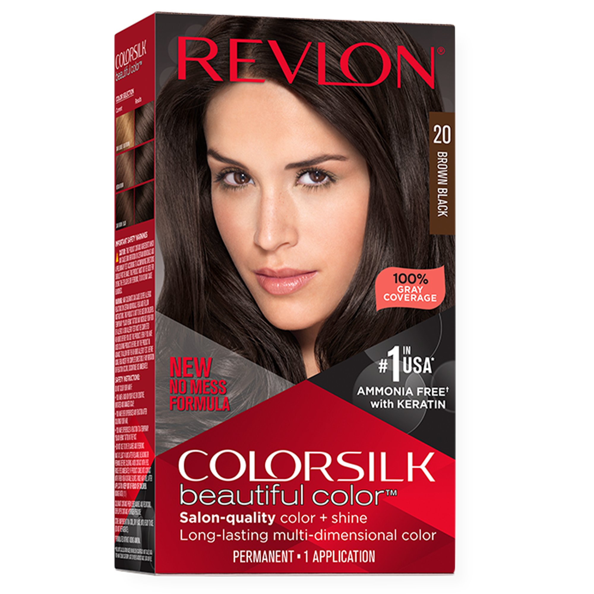 Coloration Colorsilk 20 Brun Noir