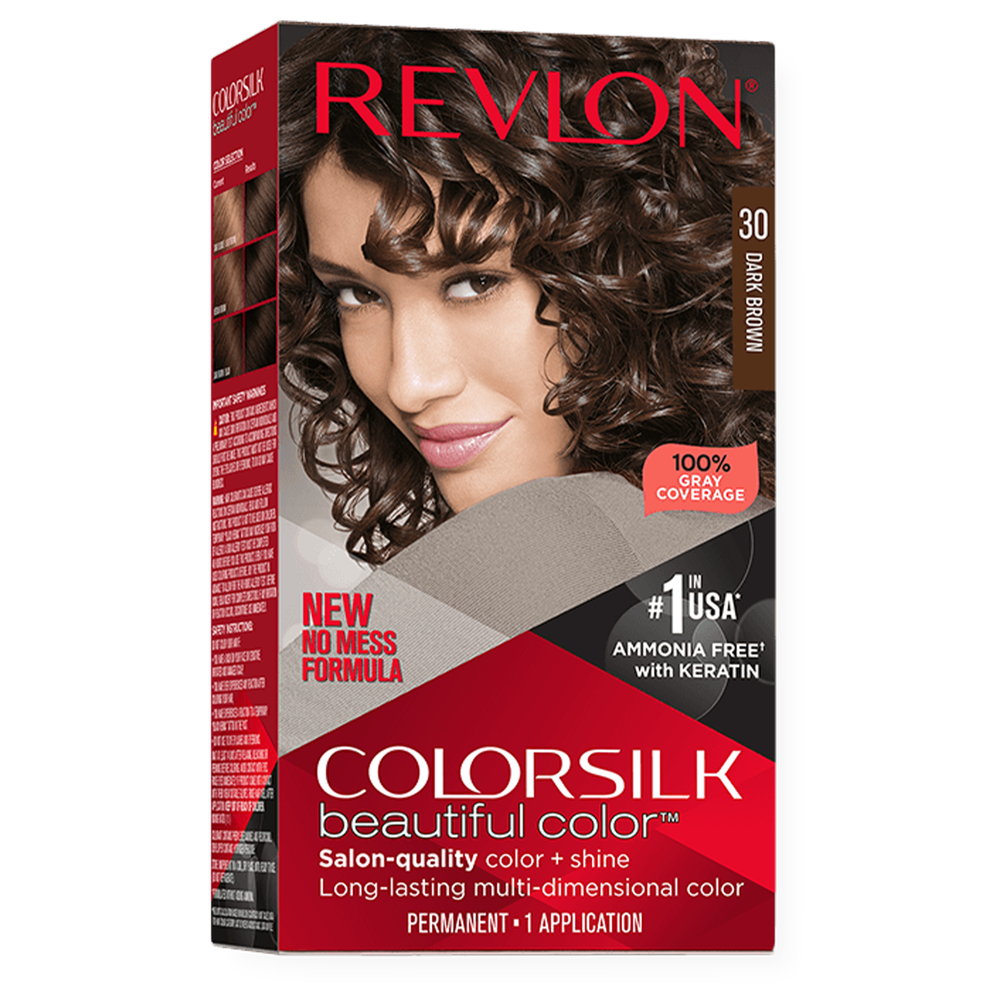 Coloration Colorsilk 30 Châtain foncé