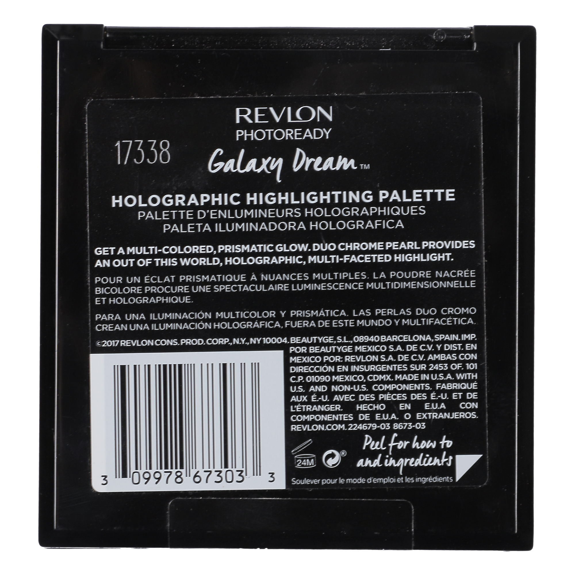 Palettes 4 highlighteurs holographiques