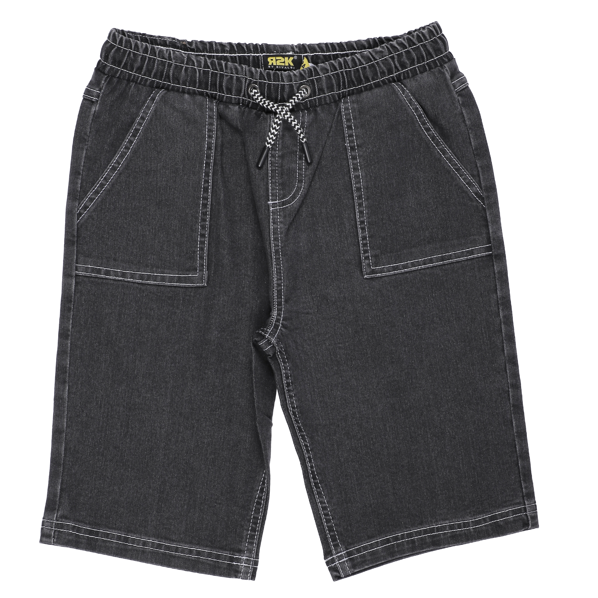 Bermuda en jean 7/2 ans - Noir