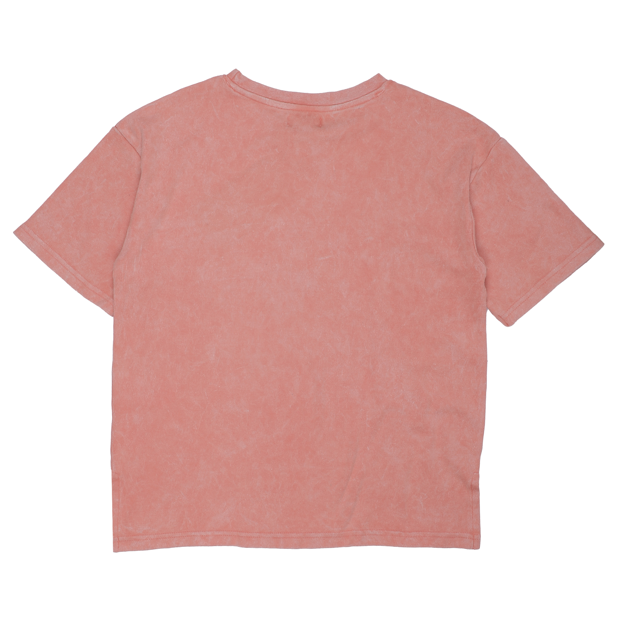 Tee-shirt oversize manches courtes 7/12 ans - Bleu