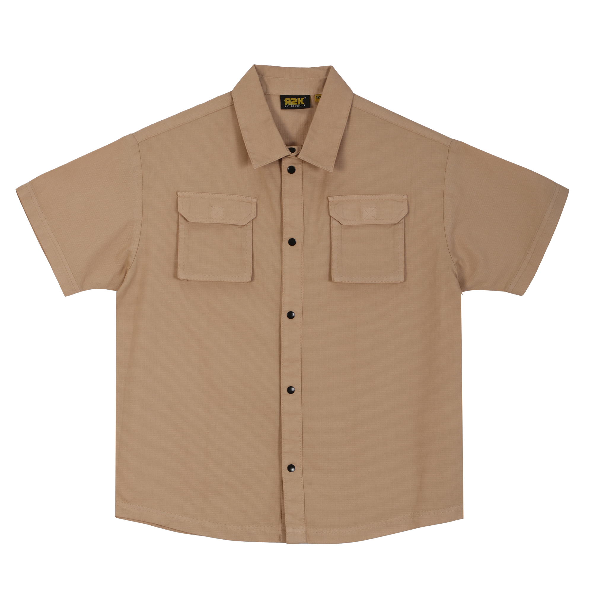 Chemise manches courtes 7/12 ans - Kaki