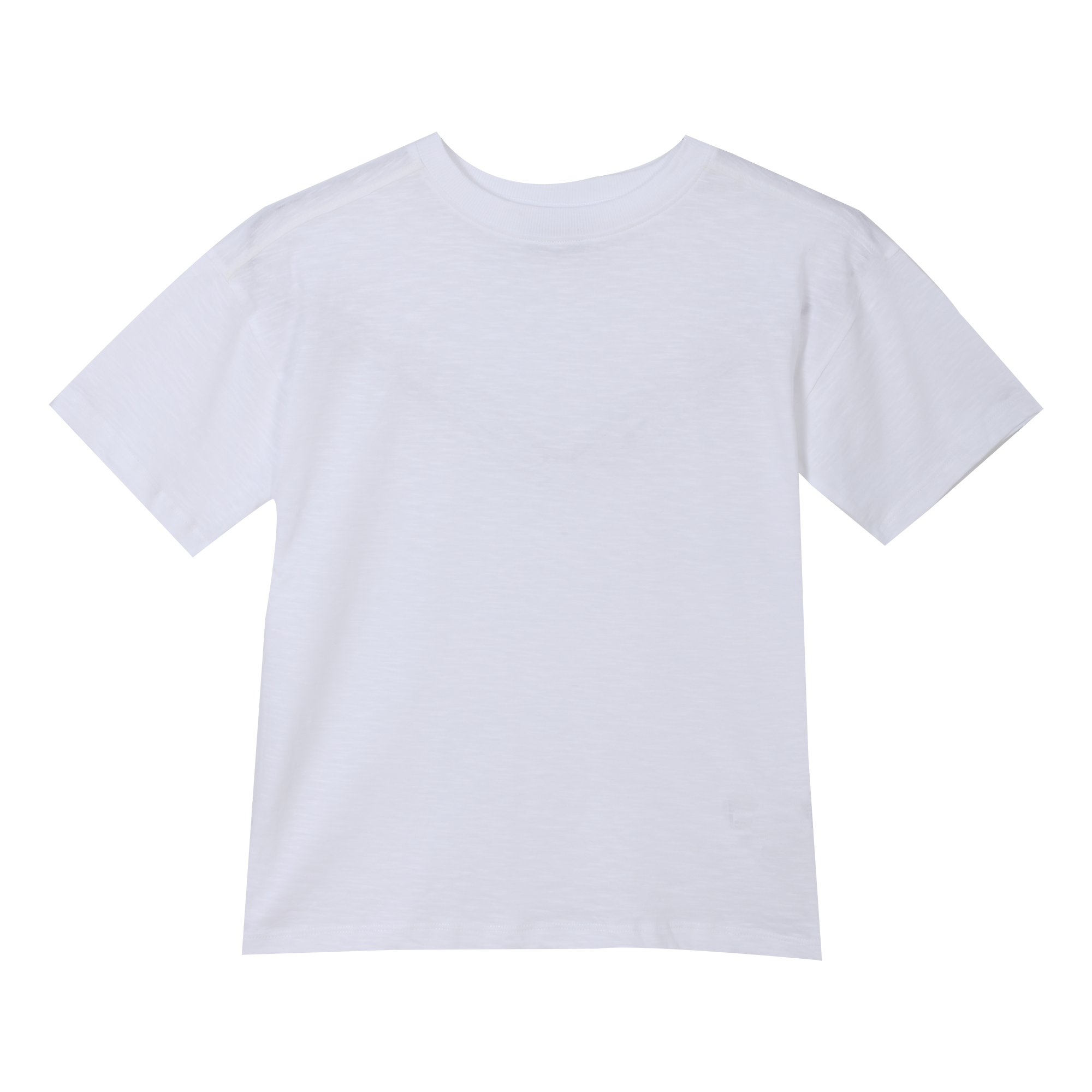 Tee-shirt manches courtes oversize 7/10 ans - Noir