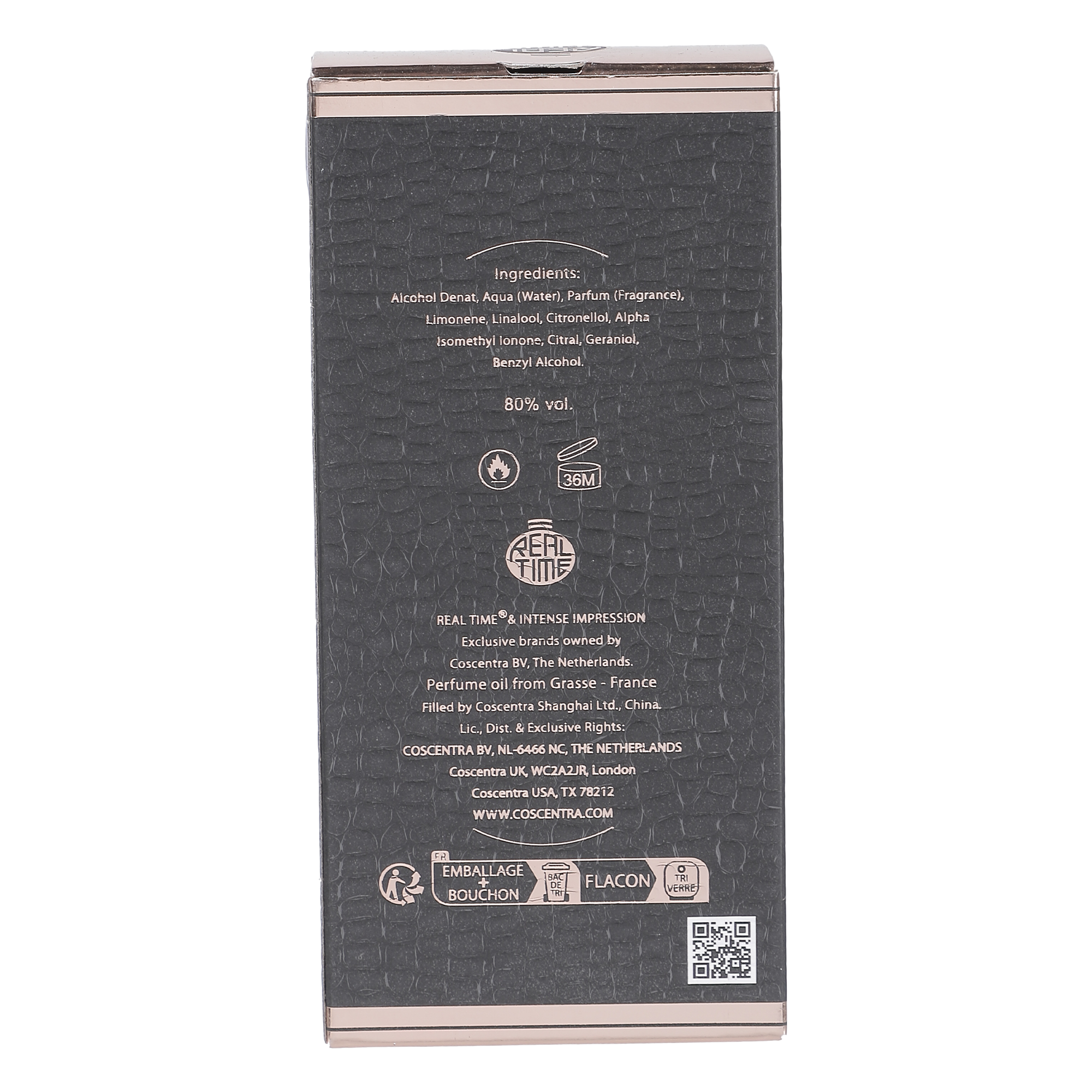 Eau de parfum intense impression Real time