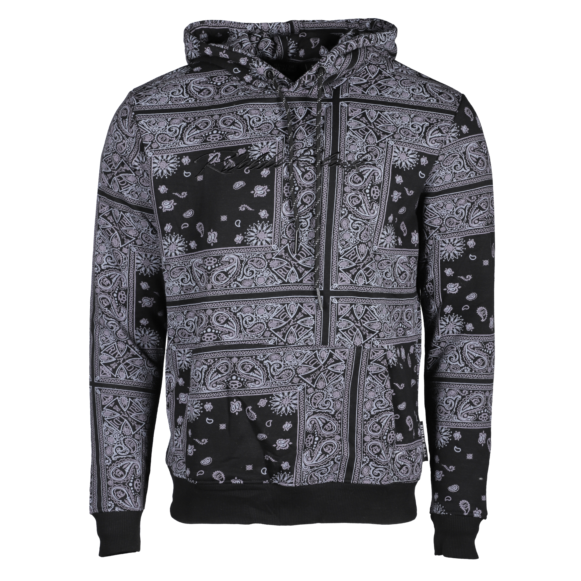 Sweat à capuche imprimé  - Noir