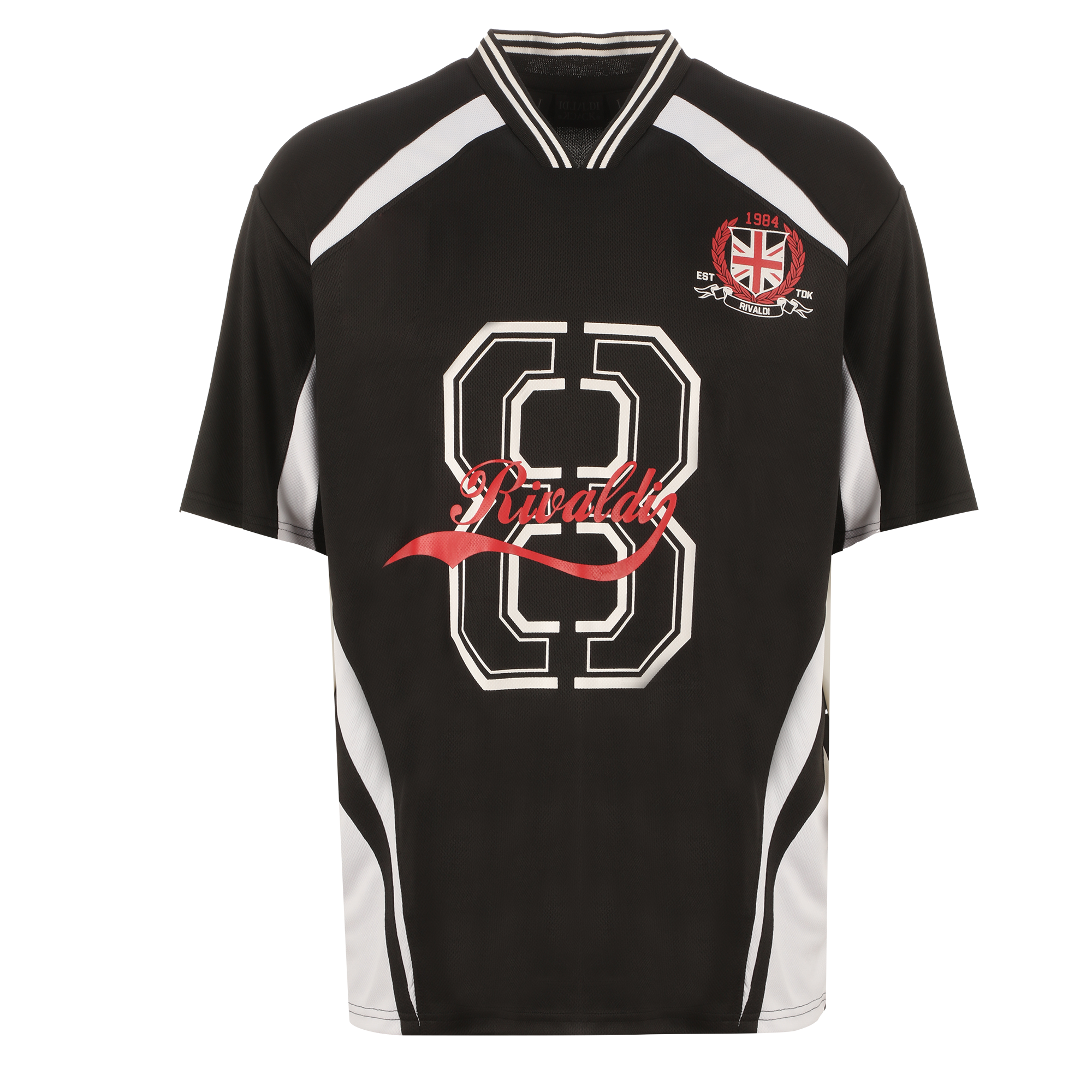 Tee-shirt manches courtes imprimé Legend - Noir