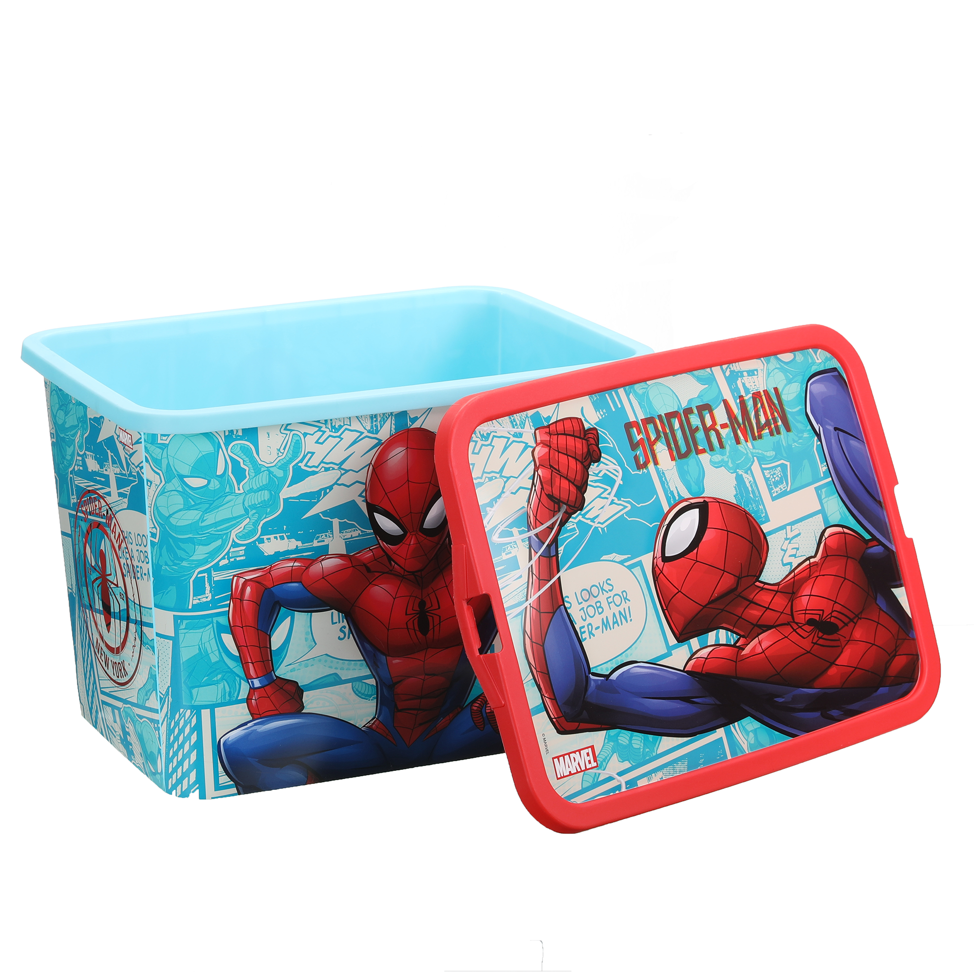Boîte de rangement 23L Spiderman