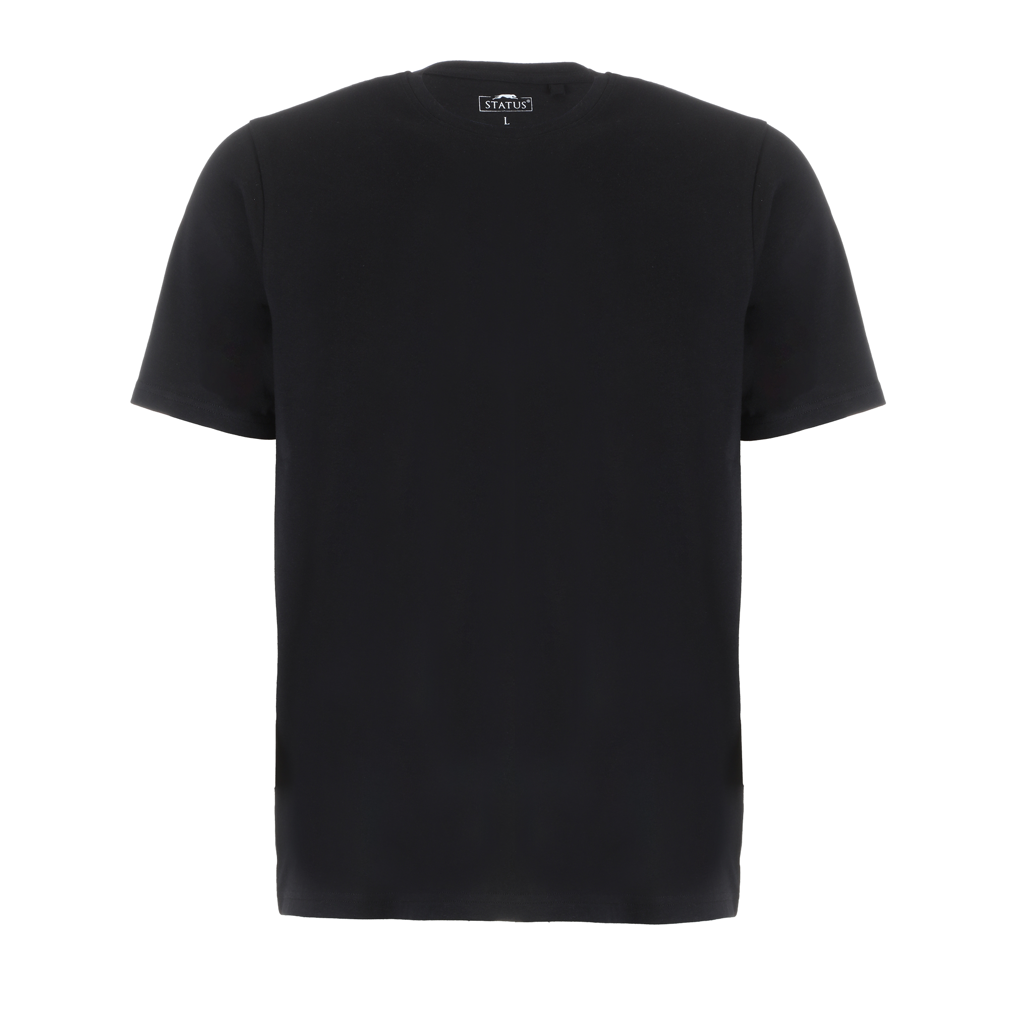 Tee-shirt à col rond  - Noir