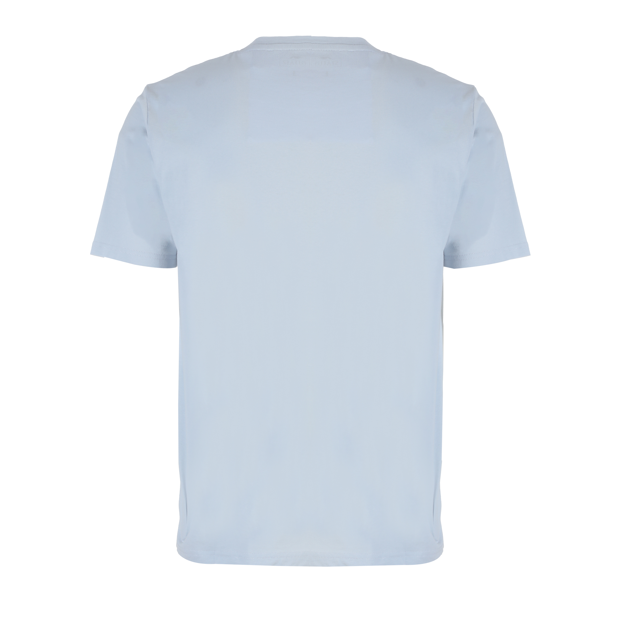 Tee-shirt à col rond - Bleu clair