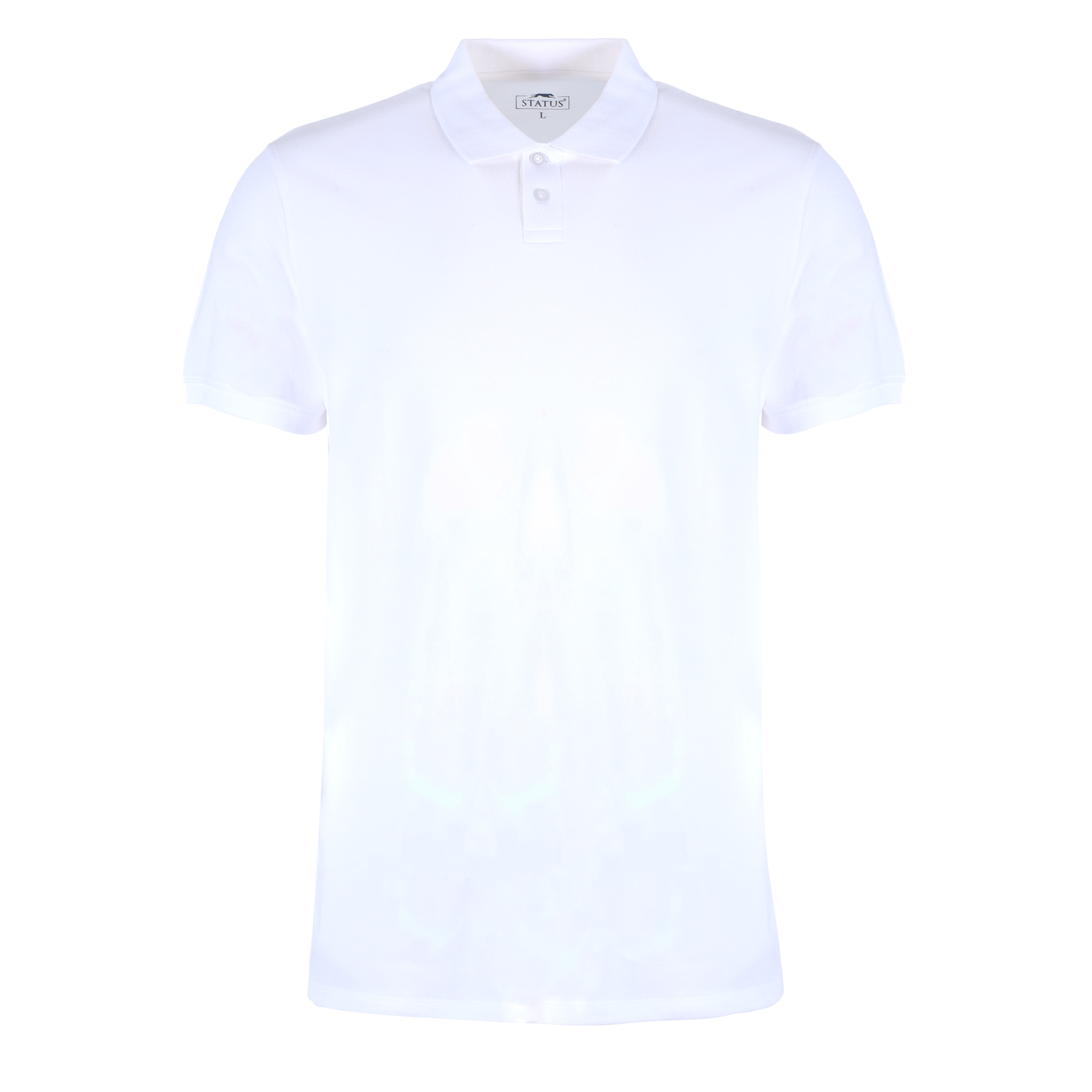 Polo manches courtes en maille piquée - Noir