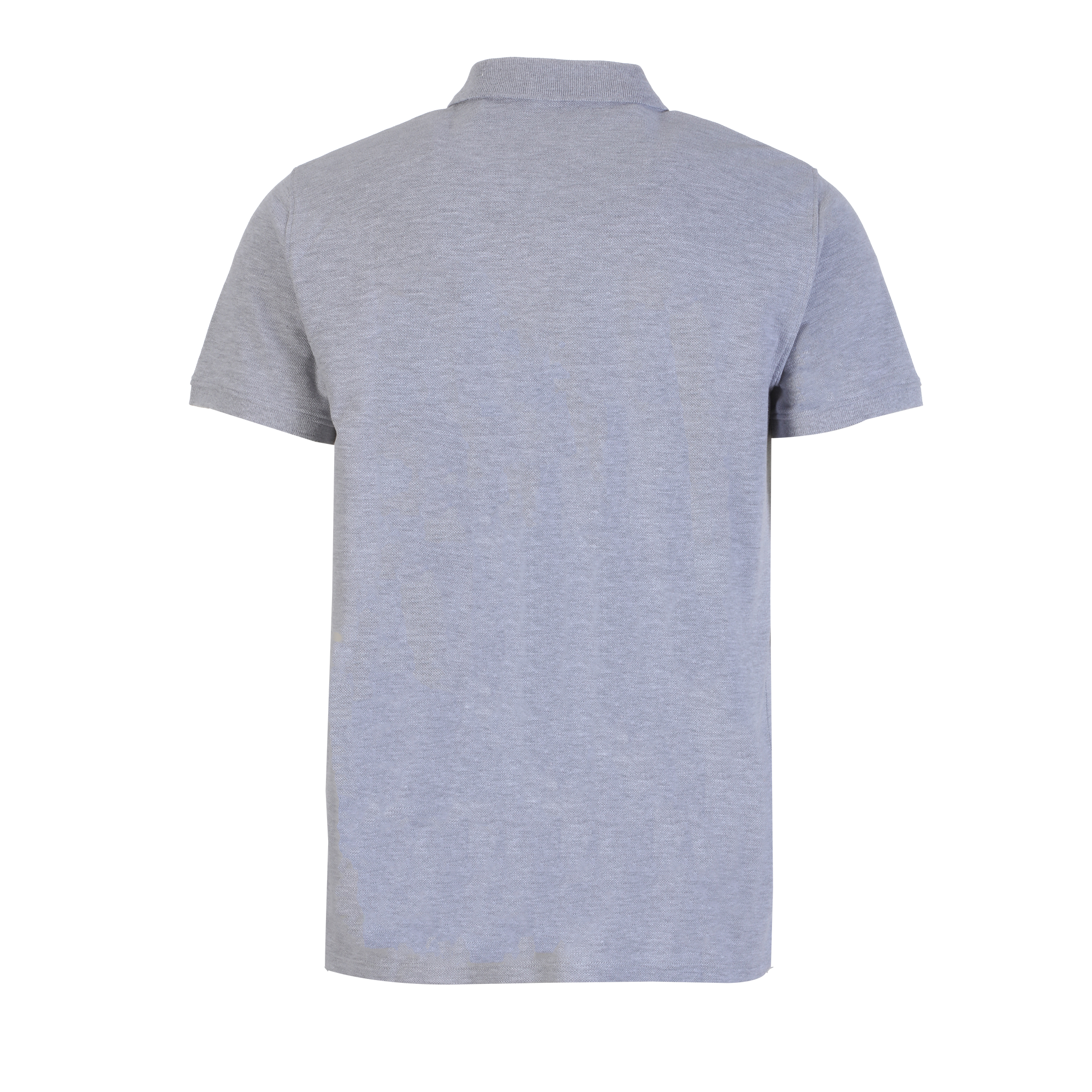 Polo manches courtes en maille piquée - Gris