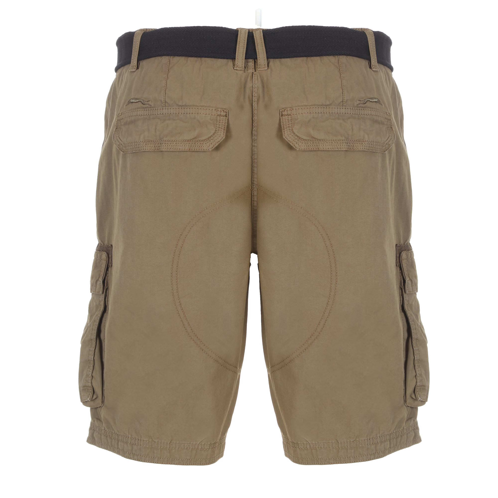 Bermuda cargo avec ceinture  - Kaki